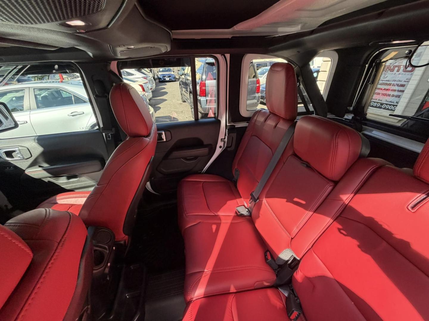 2024 White /Red Jeep Wrangler Rubicon 392 (1C4RJXSJ4RW) with an 6.4L V8 DOHC 32V engine, 6M transmission, located at 1018 Brunswick Ave, Trenton, NJ, 08638, (609) 989-0900, 40.240086, -74.748085 - WOW! WOW! WOW! This Rubicon is one Badass Jeep! Loaded w options and close to $20k in custom upgrades including LED Baja Design Lights, Borla exhaust, 20" Fuel wheels on 37" tires, custom front bumper and power dropdown running boards! This Jeep has been fully ceramic coated and tinted w/ windshield - Photo#44
