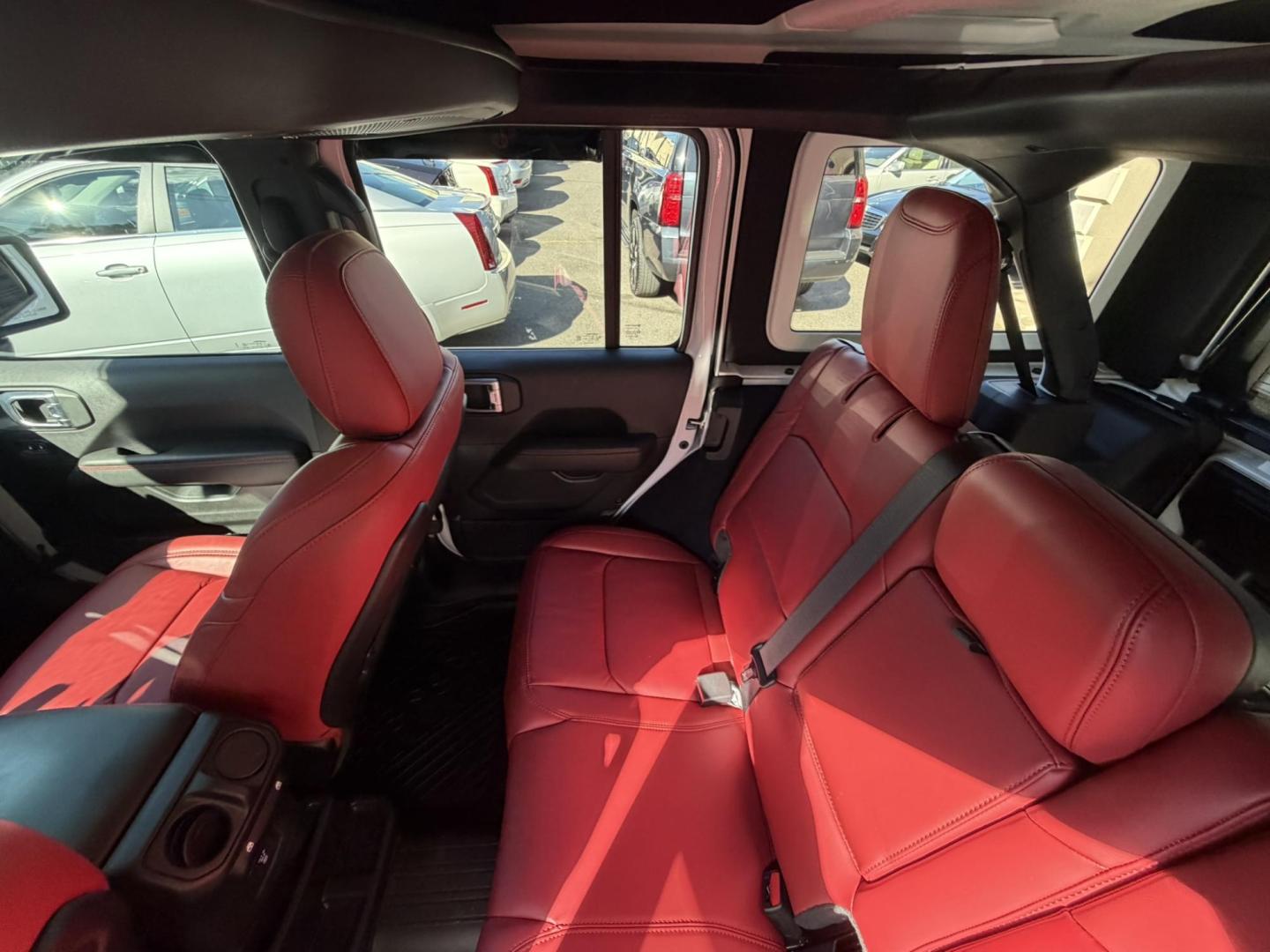 2024 White /Red Jeep Wrangler Rubicon 392 (1C4RJXSJ4RW) with an 6.4L V8 DOHC 32V engine, 6M transmission, located at 1018 Brunswick Ave, Trenton, NJ, 08638, (609) 989-0900, 40.240086, -74.748085 - WOW! WOW! WOW! This Rubicon is one Badass Jeep! Loaded w options and close to $20k in custom upgrades including LED Baja Design Lights, Borla exhaust, 20" Fuel wheels on 37" tires, custom front bumper and power dropdown running boards! This Jeep has been fully ceramic coated and tinted w/ windshield - Photo#46