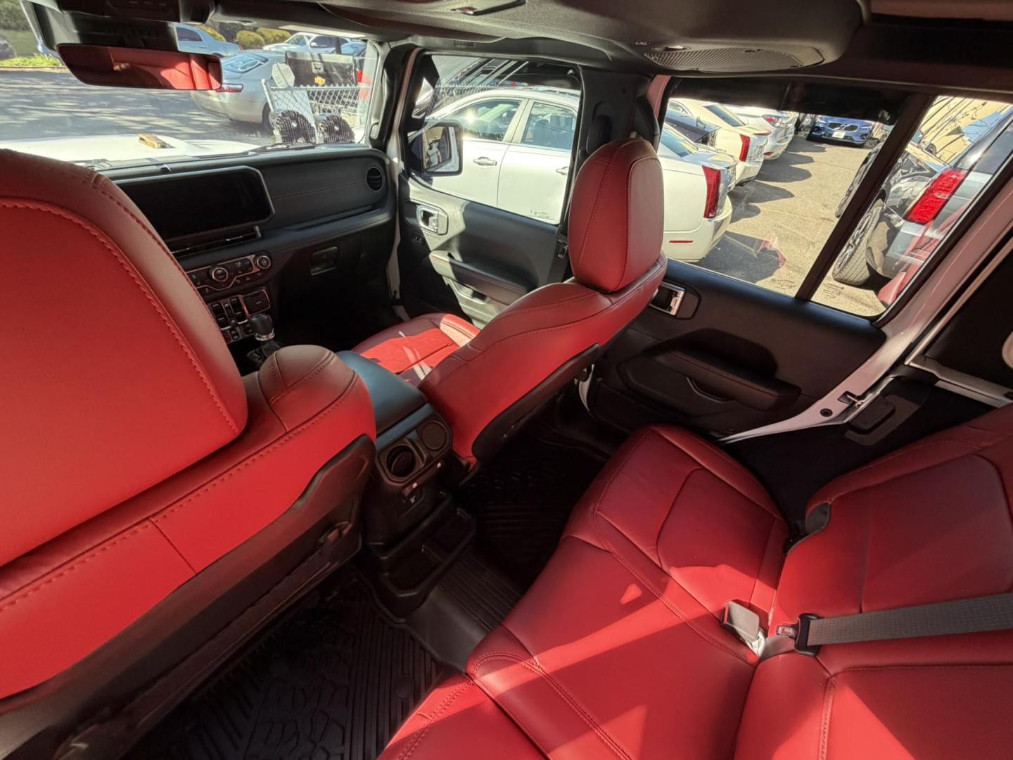 2024 White /Red Jeep Wrangler Rubicon 392 (1C4RJXSJ4RW) with an 6.4L V8 DOHC 32V engine, 6M transmission, located at 1018 Brunswick Ave, Trenton, NJ, 08638, (609) 989-0900, 40.240086, -74.748085 - WOW! WOW! WOW! This Rubicon is one Badass Jeep! Loaded w options and close to $20k in custom upgrades including LED Baja Design Lights, Borla exhaust, 20" Fuel wheels on 37" tires, custom front bumper and power dropdown running boards! This Jeep has been fully ceramic coated and tinted w/ windshield - Photo#47