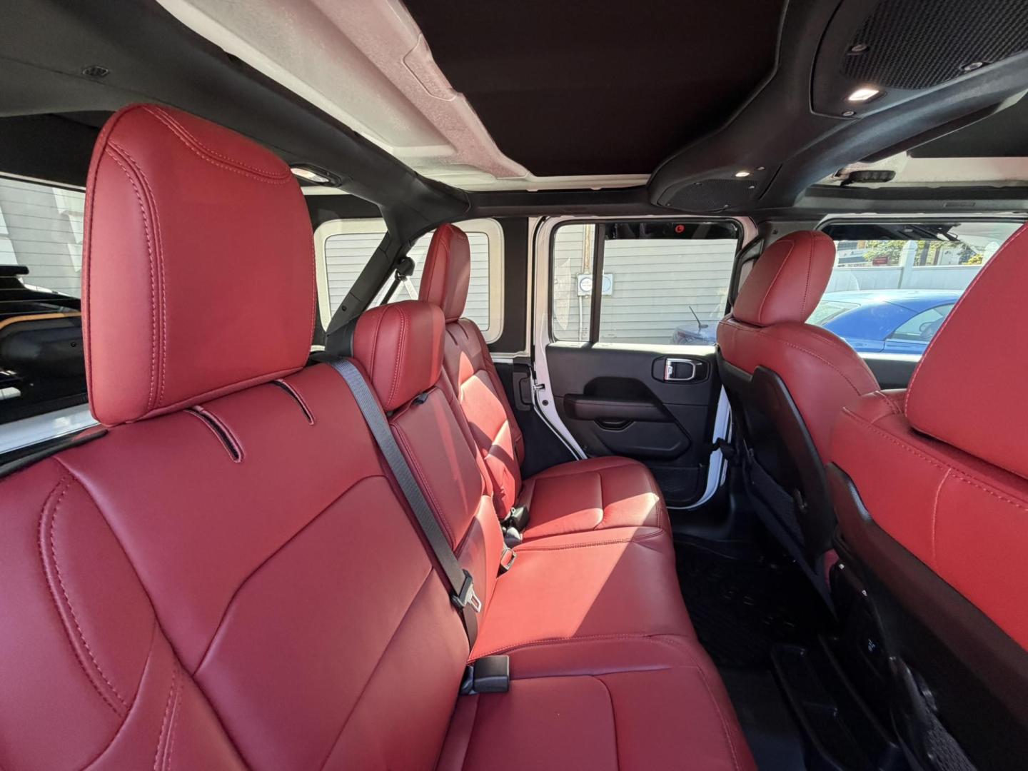 2024 White /Red Jeep Wrangler Rubicon 392 (1C4RJXSJ4RW) with an 6.4L V8 DOHC 32V engine, 6M transmission, located at 1018 Brunswick Ave, Trenton, NJ, 08638, (609) 989-0900, 40.240086, -74.748085 - WOW! WOW! WOW! This Rubicon is one Badass Jeep! Loaded w options and close to $20k in custom upgrades including LED Baja Design Lights, Borla exhaust, 20" Fuel wheels on 37" tires, custom front bumper and power dropdown running boards! This Jeep has been fully ceramic coated and tinted w/ windshield - Photo#49