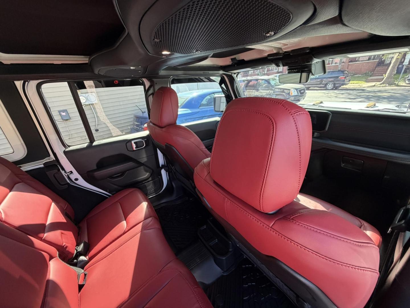 2024 White /Red Jeep Wrangler Rubicon 392 (1C4RJXSJ4RW) with an 6.4L V8 DOHC 32V engine, 6M transmission, located at 1018 Brunswick Ave, Trenton, NJ, 08638, (609) 989-0900, 40.240086, -74.748085 - WOW! WOW! WOW! This Rubicon is one Badass Jeep! Loaded w options and close to $20k in custom upgrades including LED Baja Design Lights, Borla exhaust, 20" Fuel wheels on 37" tires, custom front bumper and power dropdown running boards! This Jeep has been fully ceramic coated and tinted w/ windshield - Photo#51