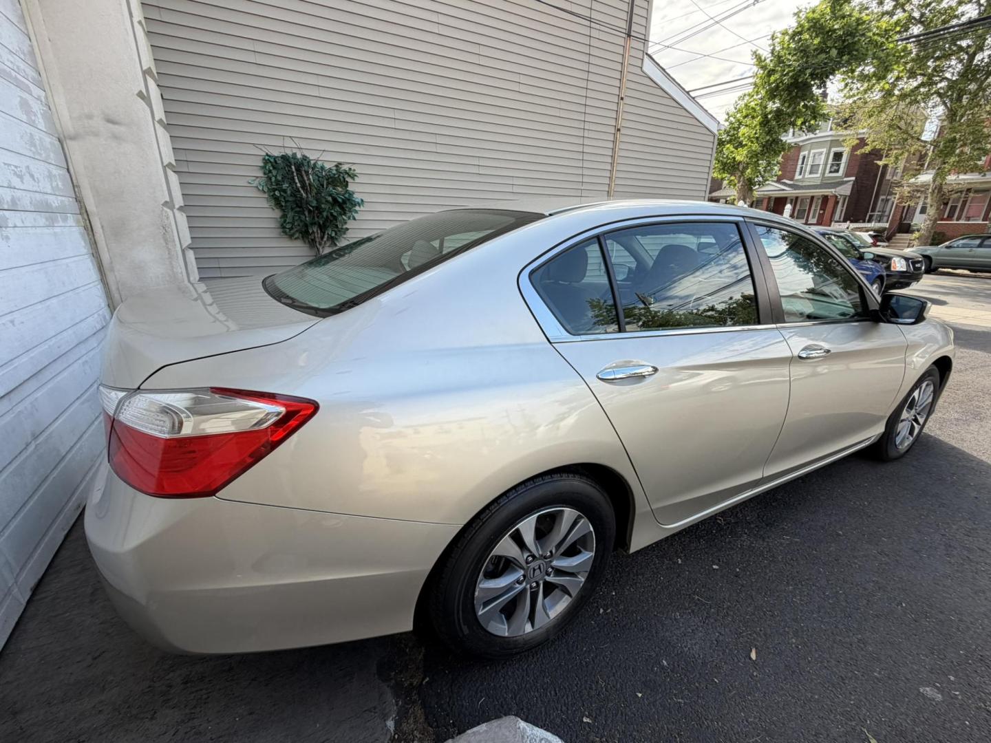 2014 Gold /beige Honda Accord LX Sedan CVT (1HGCR2F39EA) with an 2.4L L4 DOHC 16V engine, Continuously Variable Transmission transmission, located at 1018 Brunswick Ave, Trenton, NJ, 08638, (609) 989-0900, 40.240086, -74.748085 - Here is a really nice 2 owner Honda Accord that has been regularly serviced! Great reliability and super clean vehicle. Recently detailed and ready to go! Please call Anthony to set up an appt. ASAP as this Honda will not last long at all! 609-273-5100 - Photo#3
