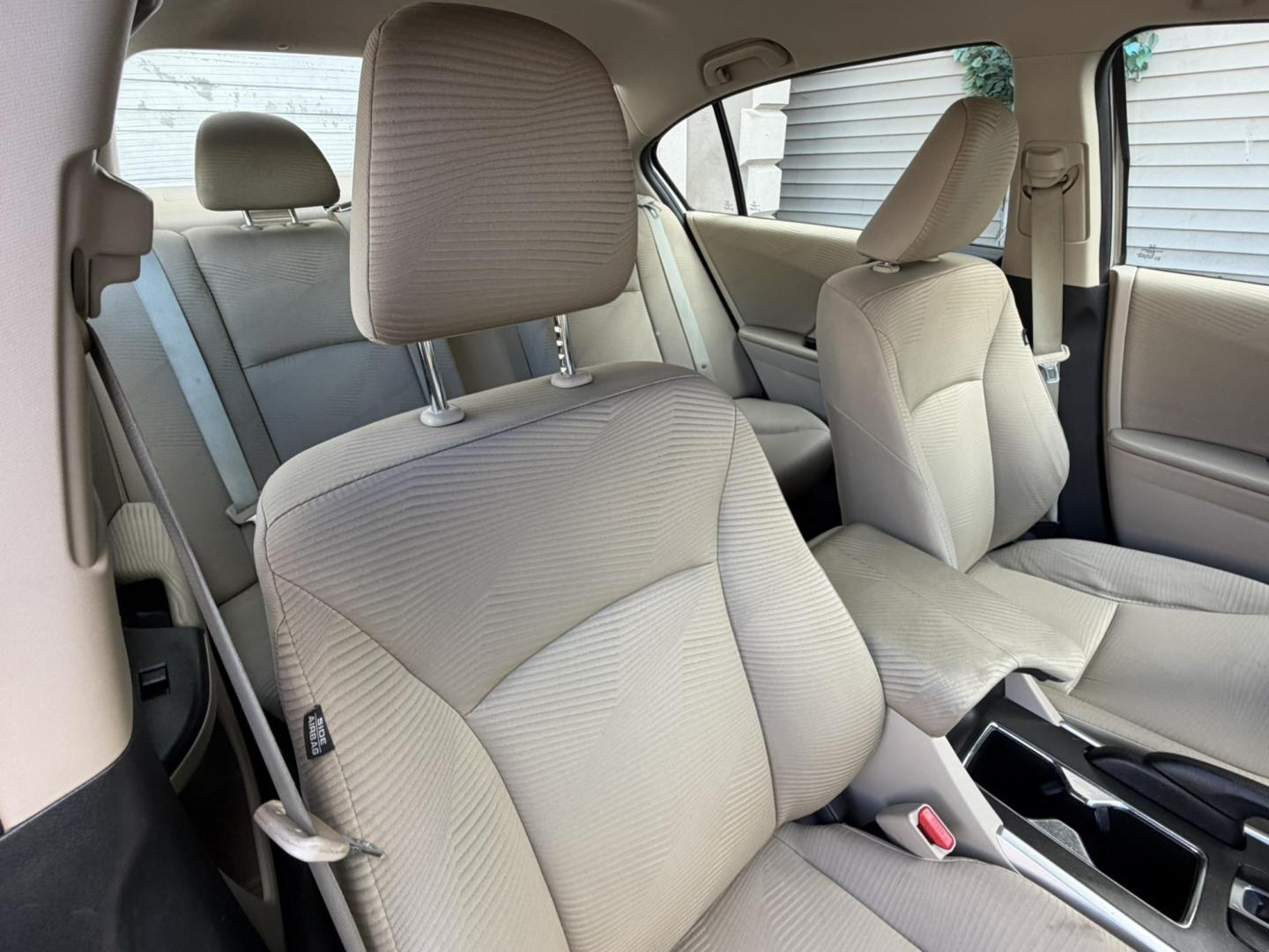 2014 Gold /beige Honda Accord LX Sedan CVT (1HGCR2F39EA) with an 2.4L L4 DOHC 16V engine, Continuously Variable Transmission transmission, located at 1018 Brunswick Ave, Trenton, NJ, 08638, (609) 989-0900, 40.240086, -74.748085 - Here is a really nice 2 owner Honda Accord that has been regularly serviced! Great reliability and super clean vehicle. Recently detailed and ready to go! Please call Anthony to set up an appt. ASAP as this Honda will not last long at all! 609-273-5100 - Photo#10