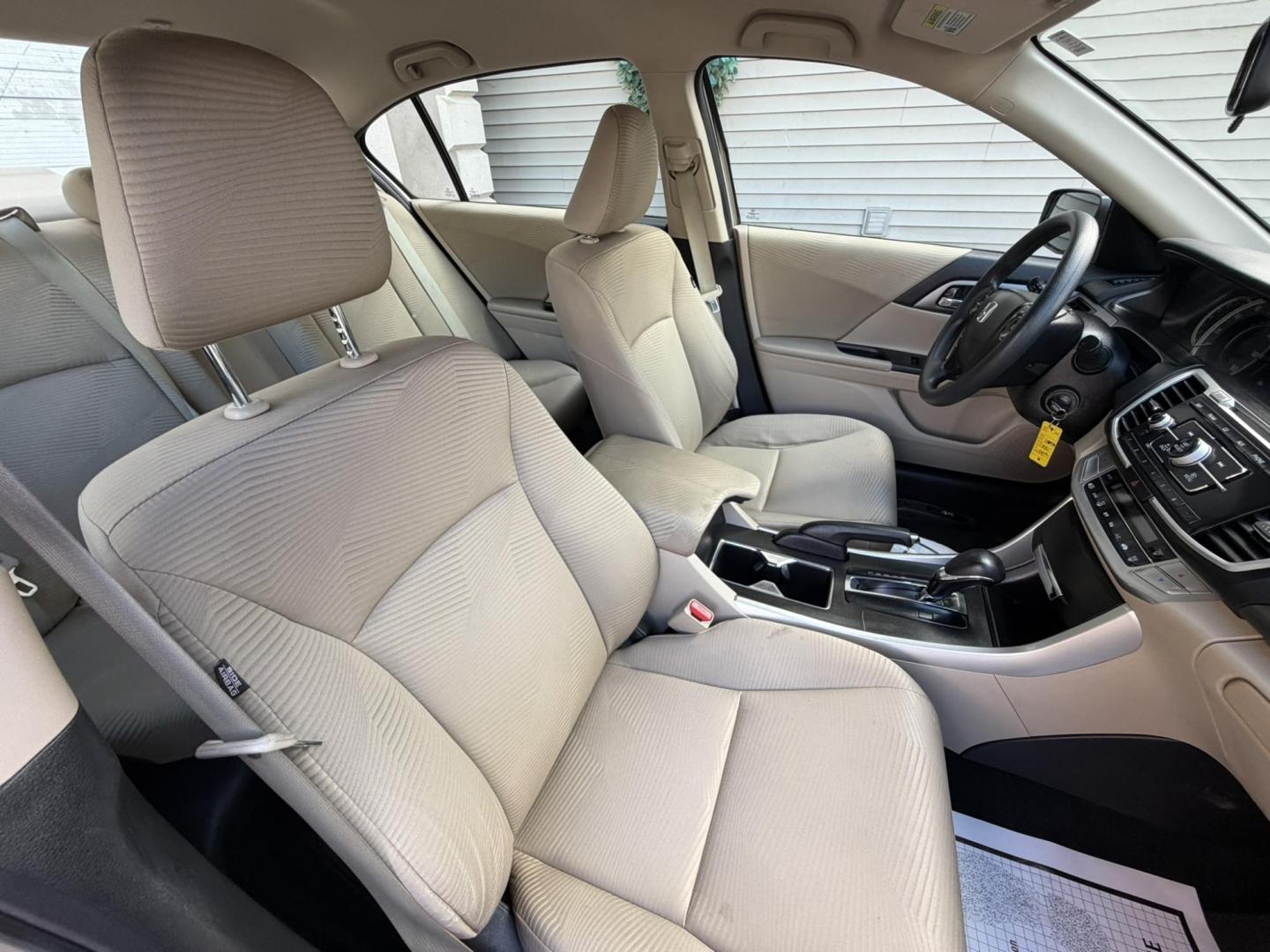 2014 Gold /beige Honda Accord LX Sedan CVT (1HGCR2F39EA) with an 2.4L L4 DOHC 16V engine, Continuously Variable Transmission transmission, located at 1018 Brunswick Ave, Trenton, NJ, 08638, (609) 989-0900, 40.240086, -74.748085 - Here is a really nice 2 owner Honda Accord that has been regularly serviced! Great reliability and super clean vehicle. Recently detailed and ready to go! Please call Anthony to set up an appt. ASAP as this Honda will not last long at all! 609-273-5100 - Photo#21