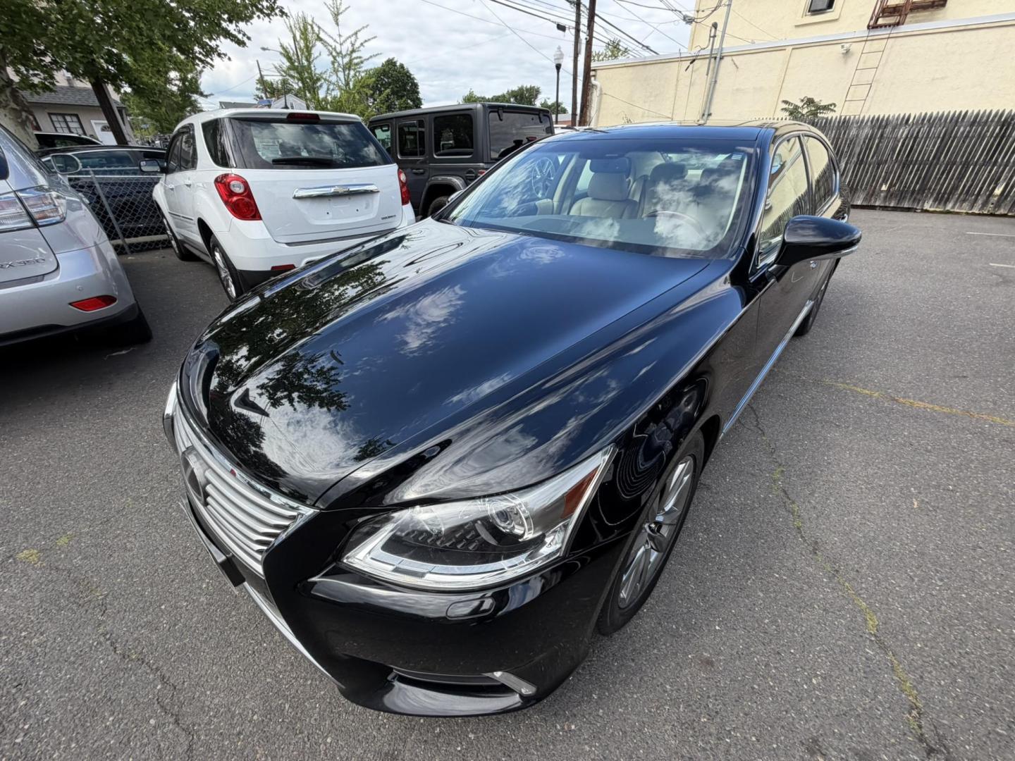 2013 BLACK /Tan Leather Lexus LS 460 Luxury Sedan AWD (JTHCL5EF2D5) with an 4.6L V8 DOHC 32V engine, 8-Speed Automatic transmission, located at 1018 Brunswick Ave, Trenton, NJ, 08638, (609) 989-0900, 40.240086, -74.748085 - Wow, this 1 owner Black Beauty is so clean and nice! Serviced up and ready to go with under 80k pampered miles! A must see and drive to appreciate, Call Anthony to set up an appt. 609-273-5100. Financing available! - Photo#4