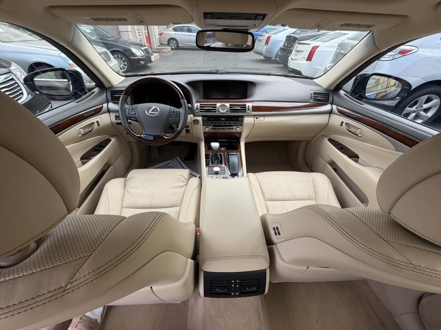 2013 BLACK /Tan Leather Lexus LS 460 Luxury Sedan AWD (JTHCL5EF2D5) with an 4.6L V8 DOHC 32V engine, 8-Speed Automatic transmission, located at 1018 Brunswick Ave, Trenton, NJ, 08638, (609) 989-0900, 40.240086, -74.748085 - Wow, this 1 owner Black Beauty is so clean and nice! Serviced up and ready to go with under 80k pampered miles! A must see and drive to appreciate, Call Anthony to set up an appt. 609-273-5100. Financing available! - Photo#26