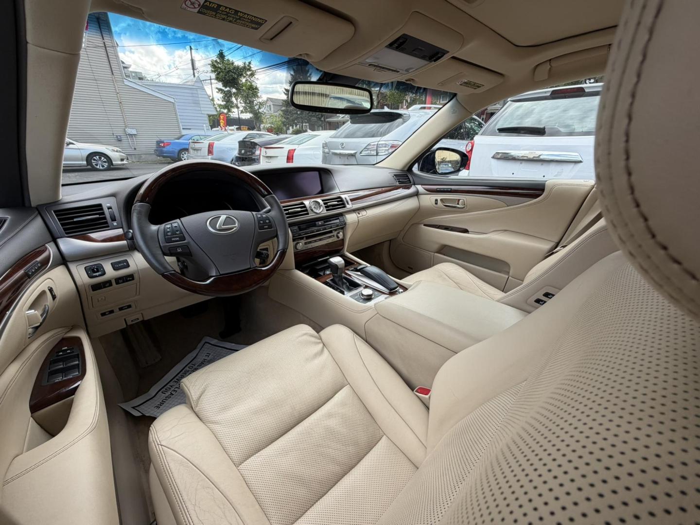 2013 BLACK /Tan Leather Lexus LS 460 Luxury Sedan AWD (JTHCL5EF2D5) with an 4.6L V8 DOHC 32V engine, 8-Speed Automatic transmission, located at 1018 Brunswick Ave, Trenton, NJ, 08638, (609) 989-0900, 40.240086, -74.748085 - Wow, this 1 owner Black Beauty is so clean and nice! Serviced up and ready to go with under 80k pampered miles! A must see and drive to appreciate, Call Anthony to set up an appt. 609-273-5100. Financing available! - Photo#25