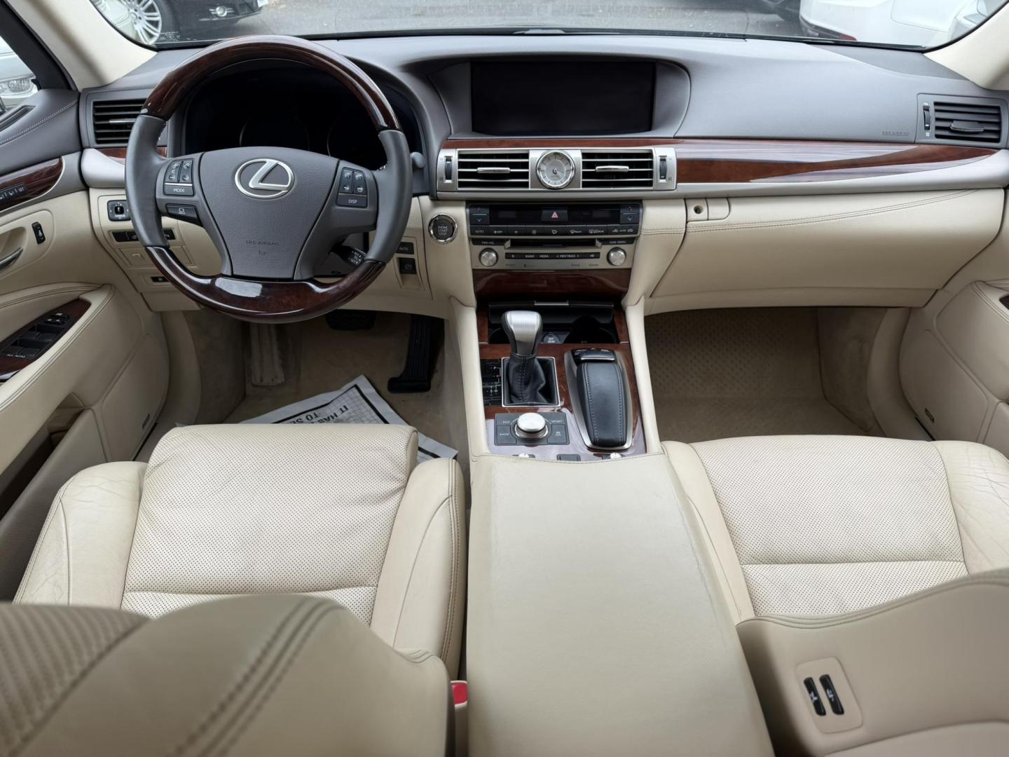 2013 BLACK /Tan Leather Lexus LS 460 Luxury Sedan AWD (JTHCL5EF2D5) with an 4.6L V8 DOHC 32V engine, 8-Speed Automatic transmission, located at 1018 Brunswick Ave, Trenton, NJ, 08638, (609) 989-0900, 40.240086, -74.748085 - Wow, this 1 owner Black Beauty is so clean and nice! Serviced up and ready to go with under 80k pampered miles! A must see and drive to appreciate, Call Anthony to set up an appt. 609-273-5100. Financing available! - Photo#27