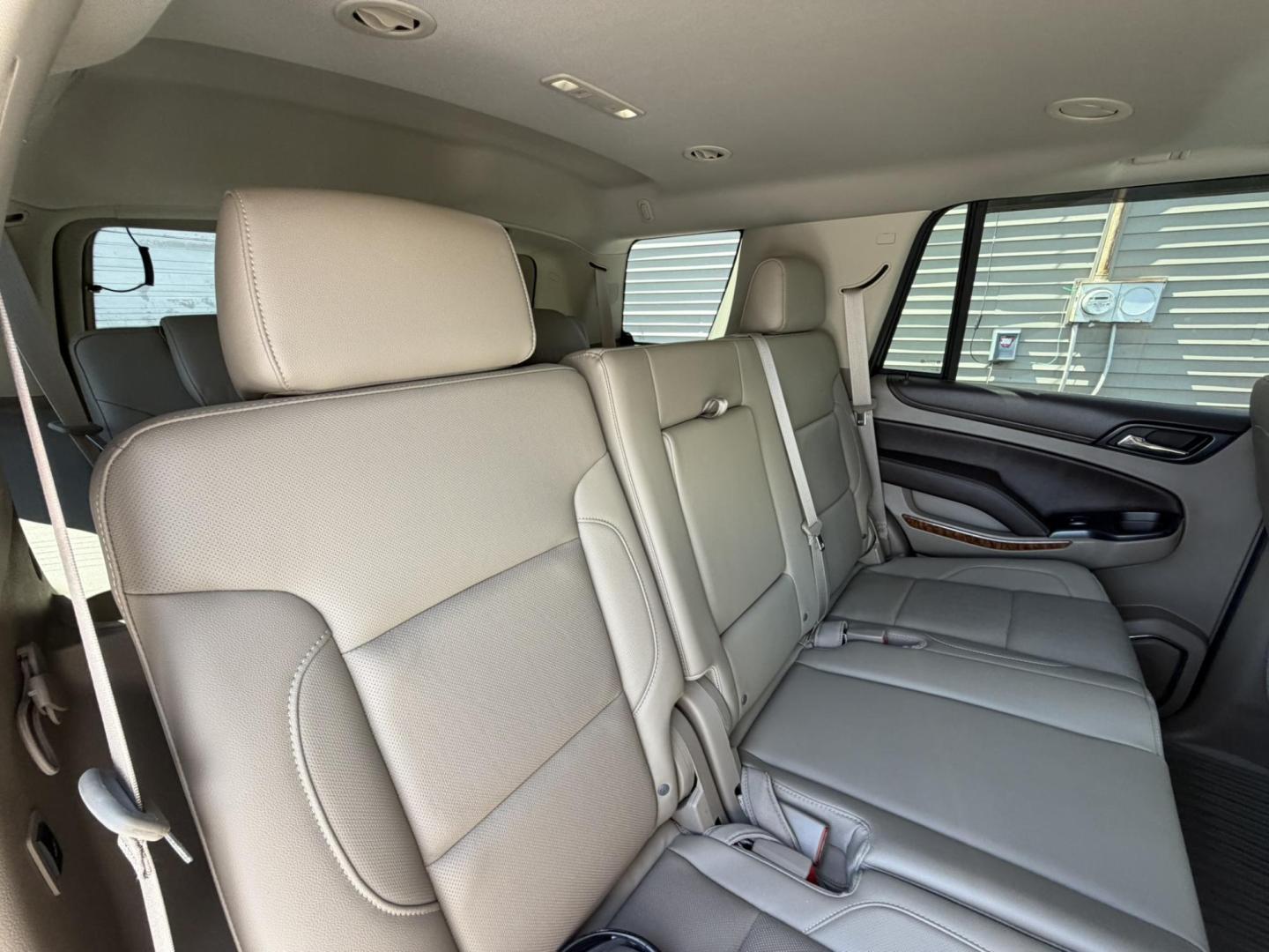2015 White /Tan Chevrolet Tahoe LTZ 4WD (1GNSKCKC6FR) with an 5.3L V8 OHV 16V engine, 6-Speed Automatic transmission, located at 1018 Brunswick Ave, Trenton, NJ, 08638, (609) 989-0900, 40.240086, -74.748085 - Photo#25