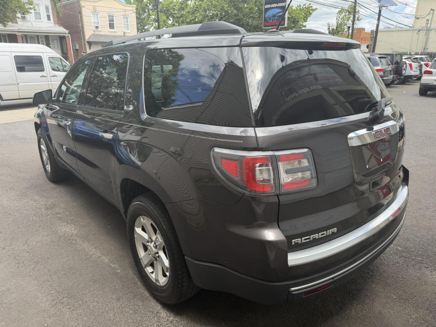 2015 GRAY /Black/gray GMC Acadia SLE-2 FWD (1GKKRPKD6FJ) with an 3.6L V6 DOHC 24V engine, 6-Speed Automatic transmission, located at 1018 Brunswick Ave, Trenton, NJ, 08638, (609) 989-0900, 40.240086, -74.748085 - This GMC is ready to go! Just serviced and detailed for the next owner. Sharp looking Acadia and must see and drive to appreciate. Call Anthony to set up an appointment, 609-273-5100 - Photo#6