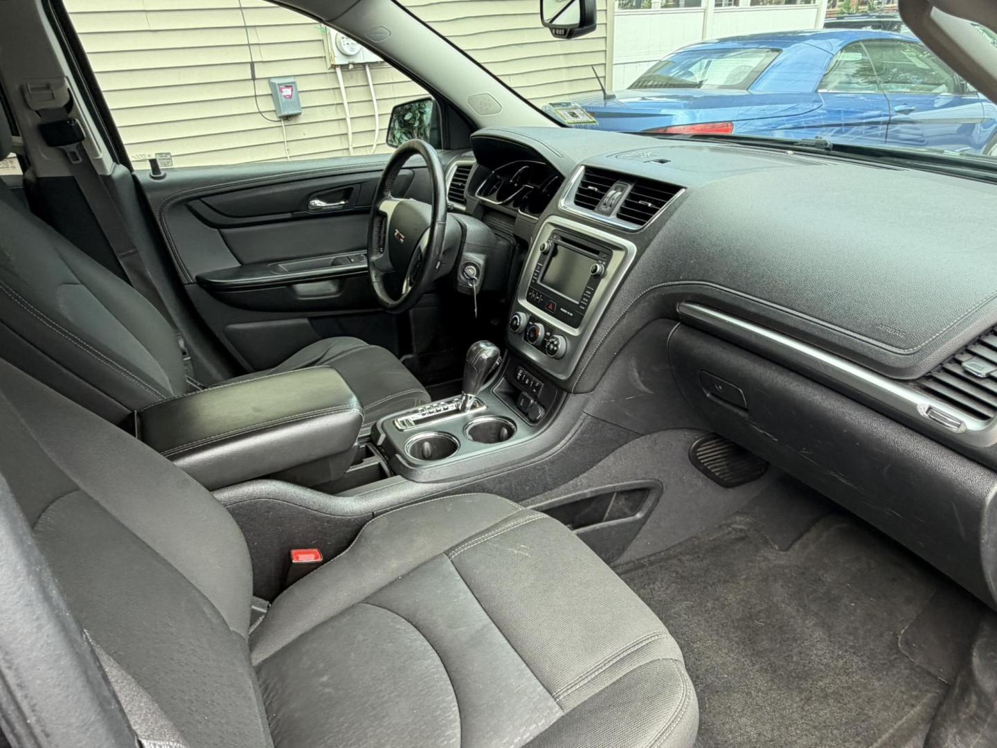 2015 GRAY /Black/gray GMC Acadia SLE-2 FWD (1GKKRPKD6FJ) with an 3.6L V6 DOHC 24V engine, 6-Speed Automatic transmission, located at 1018 Brunswick Ave, Trenton, NJ, 08638, (609) 989-0900, 40.240086, -74.748085 - This GMC is ready to go! Just serviced and detailed for the next owner. Sharp looking Acadia and must see and drive to appreciate. Call Anthony to set up an appointment, 609-273-5100 - Photo#25