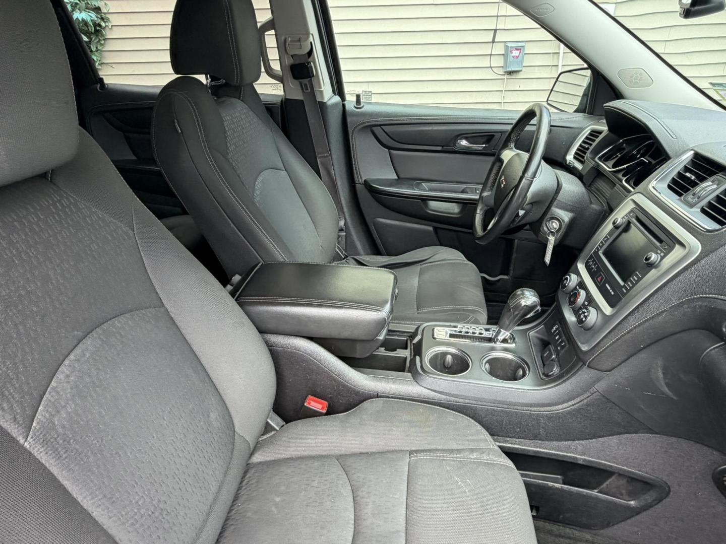 2015 GRAY /Black/gray GMC Acadia SLE-2 FWD (1GKKRPKD6FJ) with an 3.6L V6 DOHC 24V engine, 6-Speed Automatic transmission, located at 1018 Brunswick Ave, Trenton, NJ, 08638, (609) 989-0900, 40.240086, -74.748085 - This GMC is ready to go! Just serviced and detailed for the next owner. Sharp looking Acadia and must see and drive to appreciate. Call Anthony to set up an appointment, 609-273-5100 - Photo#26