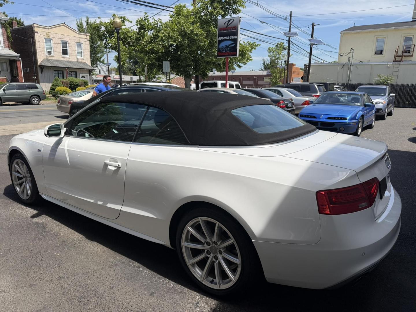 2016 White /Black Leather Audi A5 2.0T Premium Plus Cabriolet quattro (WAUM2AFH4GN) with an 2.0L L4 DOHC 16V TURBO engine, 8A transmission, located at 1018 Brunswick Ave, Trenton, NJ, 08638, (609) 989-0900, 40.240086, -74.748085 - Wow! Here is a really nice 2 owner Audi A5 Cabrio that has been garage kept since new w super low miles! Recent services have been completed to make this vehicle as new as possible! A must see and drive ASAP! Call Anthony 609-273-5100 - Photo#6