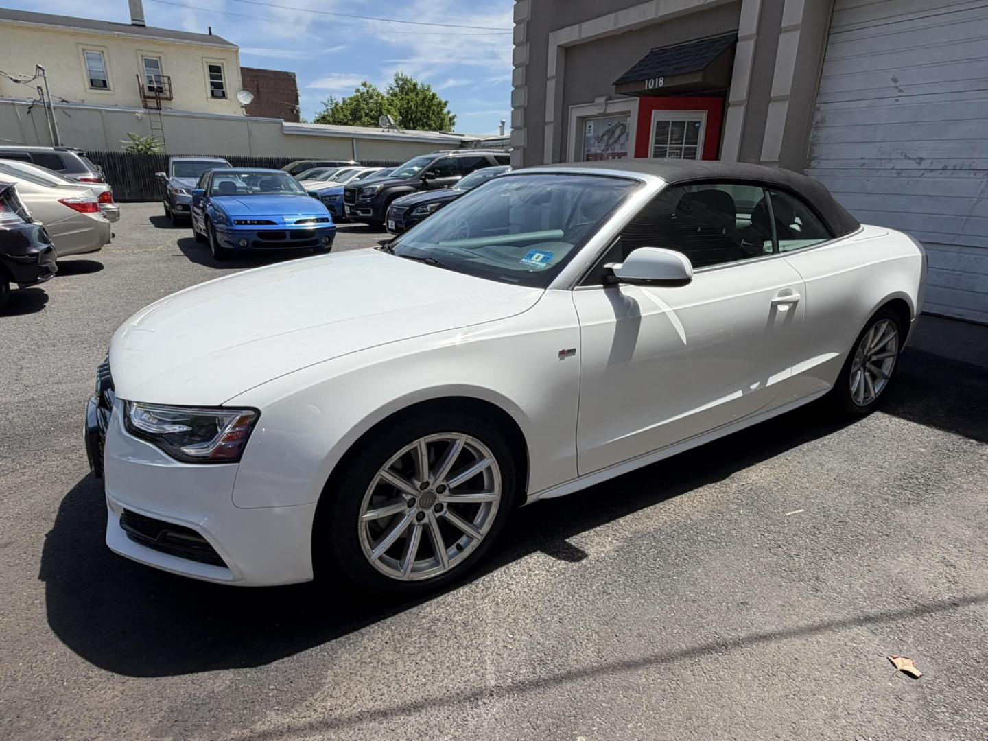 2016 White /Black Leather Audi A5 2.0T Premium Plus Cabriolet quattro (WAUM2AFH4GN) with an 2.0L L4 DOHC 16V TURBO engine, 8A transmission, located at 1018 Brunswick Ave, Trenton, NJ, 08638, (609) 989-0900, 40.240086, -74.748085 - Wow! Here is a really nice 2 owner Audi A5 Cabrio that has been garage kept since new w super low miles! Recent services have been completed to make this vehicle as new as possible! A must see and drive ASAP! Call Anthony 609-273-5100 - Photo#0