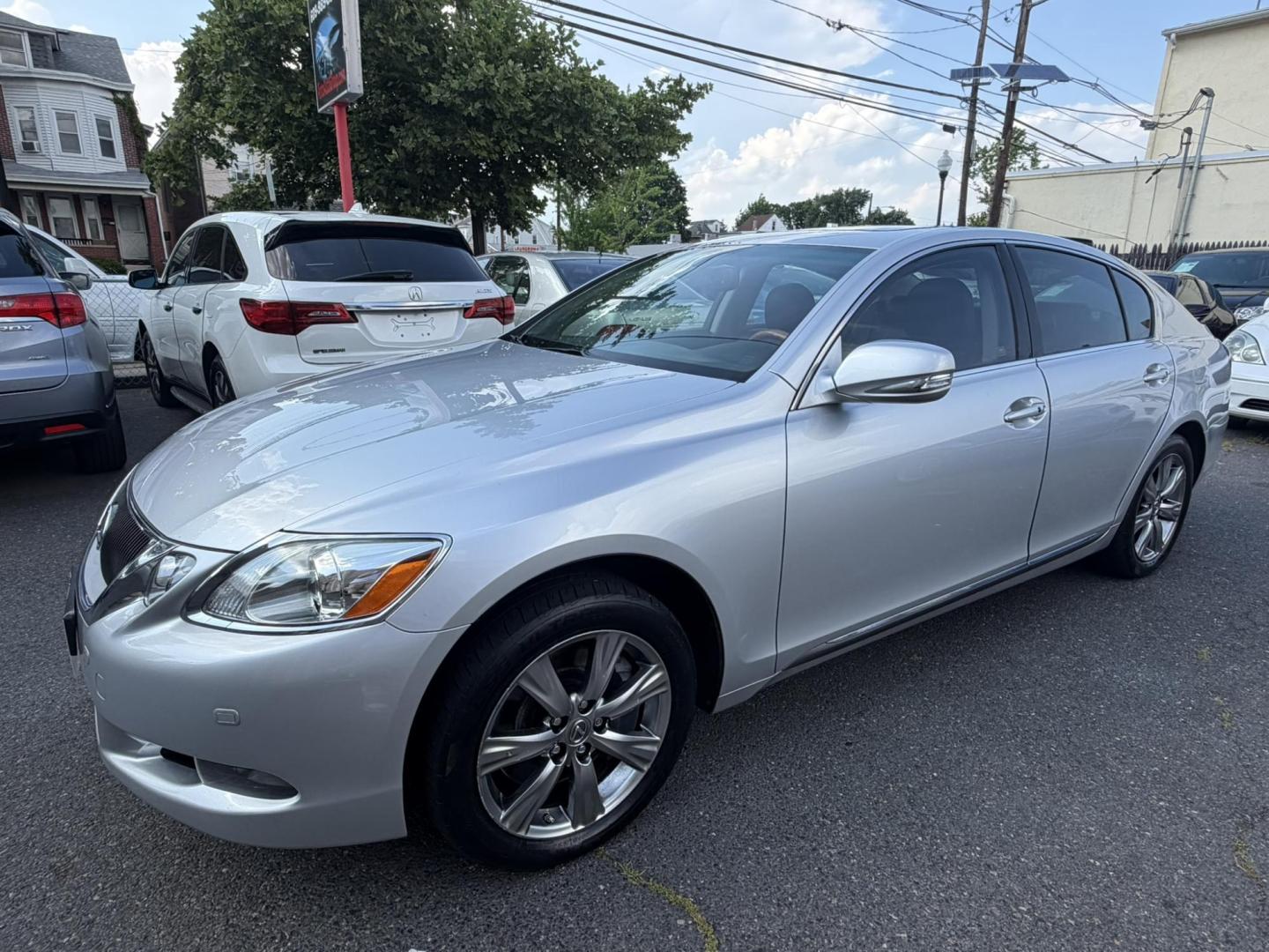 2010 SILVER /Black/gray Lexus GS GS 350 AWD (JTHCE1KS1A0) with an 3.5L V6 DOHC 24V engine, 6-Speed Automatic transmission, located at 1018 Brunswick Ave, Trenton, NJ, 08638, (609) 989-0900, 40.240086, -74.748085- Photo#14