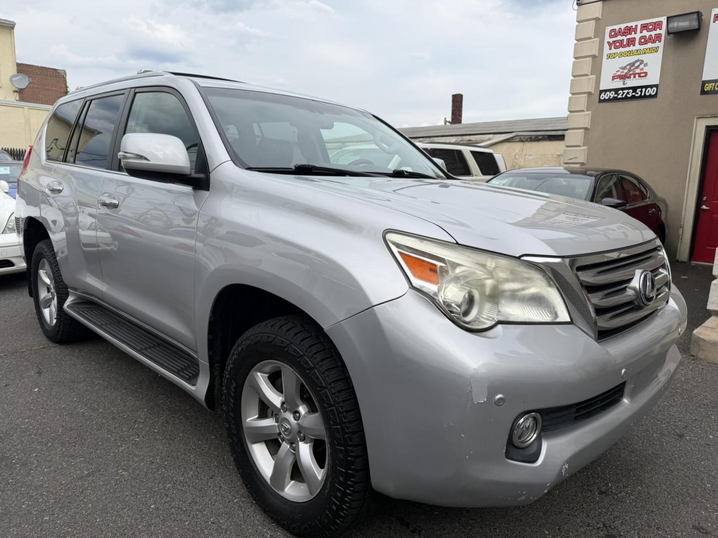 2010 SILVER /Black Leather Lexus GX 460 Sport Utility (JTJBM7FX7A5) with an 4.6L V8 DOHC 32V engine, 6-Speed Automatic transmission, located at 1018 Brunswick Ave, Trenton, NJ, 08638, (609) 989-0900, 40.240086, -74.748085 - Here is a really clean GX that has been serviced up regularly throughout its time, Runs and drives like the day it was new and an absolute must see and drive for yourself! This unit will not last long so please set up an appt. w Anthony to see it, 609-273-5100- Photo#1