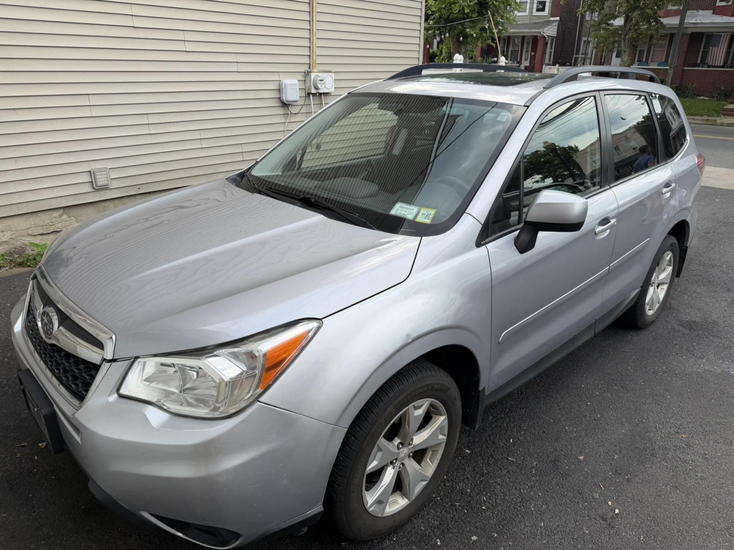 2016 SILVER /Black Subaru Forester 2.5i Premium PZEV CVT (JF2SJADC8GH) with an 2.5L H4 SOHC 16V engine, CVT transmission, located at 1018 Brunswick Ave, Trenton, NJ, 08638, (609) 989-0900, 40.240086, -74.748085 - A real nice Forester Premium that has been serviced regularly throughout its time. Just detailed and ready to go, Please call Anthony to set up an appt. to see and drive it. 609-273-5100- Photo#2