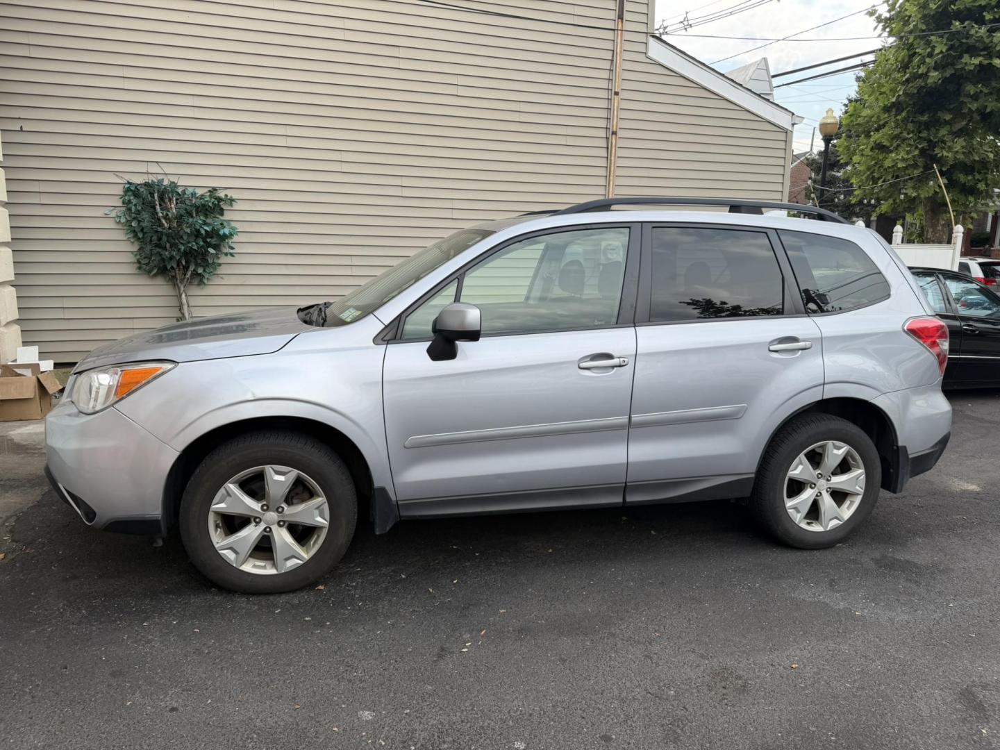 2016 SILVER /Black Subaru Forester 2.5i Premium PZEV CVT (JF2SJADC8GH) with an 2.5L H4 SOHC 16V engine, CVT transmission, located at 1018 Brunswick Ave, Trenton, NJ, 08638, (609) 989-0900, 40.240086, -74.748085 - A real nice Forester Premium that has been serviced regularly throughout its time. Just detailed and ready to go, Please call Anthony to set up an appt. to see and drive it. 609-273-5100- Photo#1