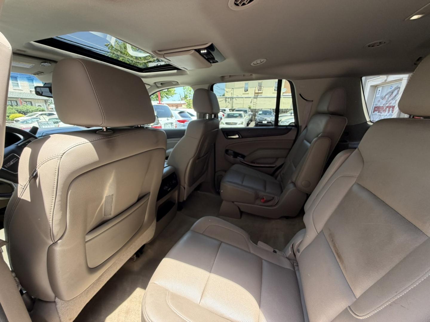 2015 White /Tan GMC Yukon SLT 4WD (1GKS2BKC6FR) with an 5.3L V8 OHV 16V FFV engine, 6-Speed Automatic transmission, located at 1018 Brunswick Ave, Trenton, NJ, 08638, (609) 989-0900, 40.240086, -74.748085 - Here is a super clean and well serviced up GMC Yukon! Fully Loaded and a great color combo for the exterior and interior of this SUV. A must see and drive ASAP as this vehicle will not last long at all, please call Anthony to set up an appt. 609-273-5100- Photo#18