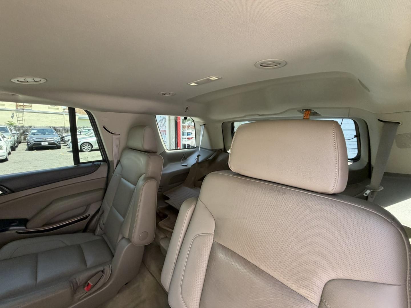 2015 White /Tan GMC Yukon SLT 4WD (1GKS2BKC6FR) with an 5.3L V8 OHV 16V FFV engine, 6-Speed Automatic transmission, located at 1018 Brunswick Ave, Trenton, NJ, 08638, (609) 989-0900, 40.240086, -74.748085 - Here is a super clean and well serviced up GMC Yukon! Fully Loaded and a great color combo for the exterior and interior of this SUV. A must see and drive ASAP as this vehicle will not last long at all, please call Anthony to set up an appt. 609-273-5100- Photo#19