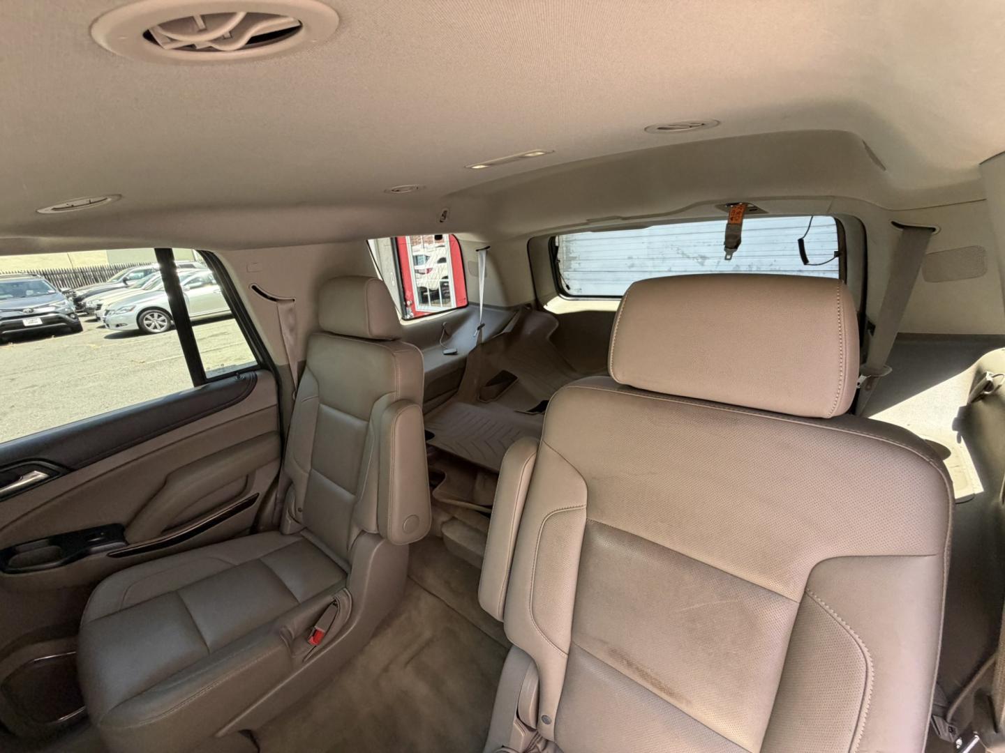 2015 White /Tan GMC Yukon SLT 4WD (1GKS2BKC6FR) with an 5.3L V8 OHV 16V FFV engine, 6-Speed Automatic transmission, located at 1018 Brunswick Ave, Trenton, NJ, 08638, (609) 989-0900, 40.240086, -74.748085 - Here is a super clean and well serviced up GMC Yukon! Fully Loaded and a great color combo for the exterior and interior of this SUV. A must see and drive ASAP as this vehicle will not last long at all, please call Anthony to set up an appt. 609-273-5100- Photo#22