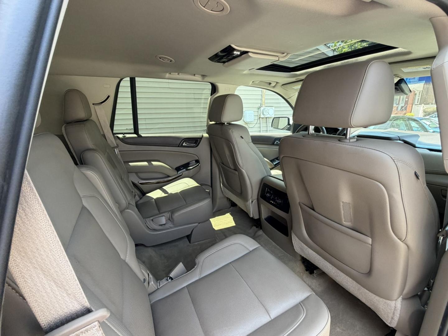 2015 White /Tan GMC Yukon SLT 4WD (1GKS2BKC6FR) with an 5.3L V8 OHV 16V FFV engine, 6-Speed Automatic transmission, located at 1018 Brunswick Ave, Trenton, NJ, 08638, (609) 989-0900, 40.240086, -74.748085 - Here is a super clean and well serviced up GMC Yukon! Fully Loaded and a great color combo for the exterior and interior of this SUV. A must see and drive ASAP as this vehicle will not last long at all, please call Anthony to set up an appt. 609-273-5100- Photo#31