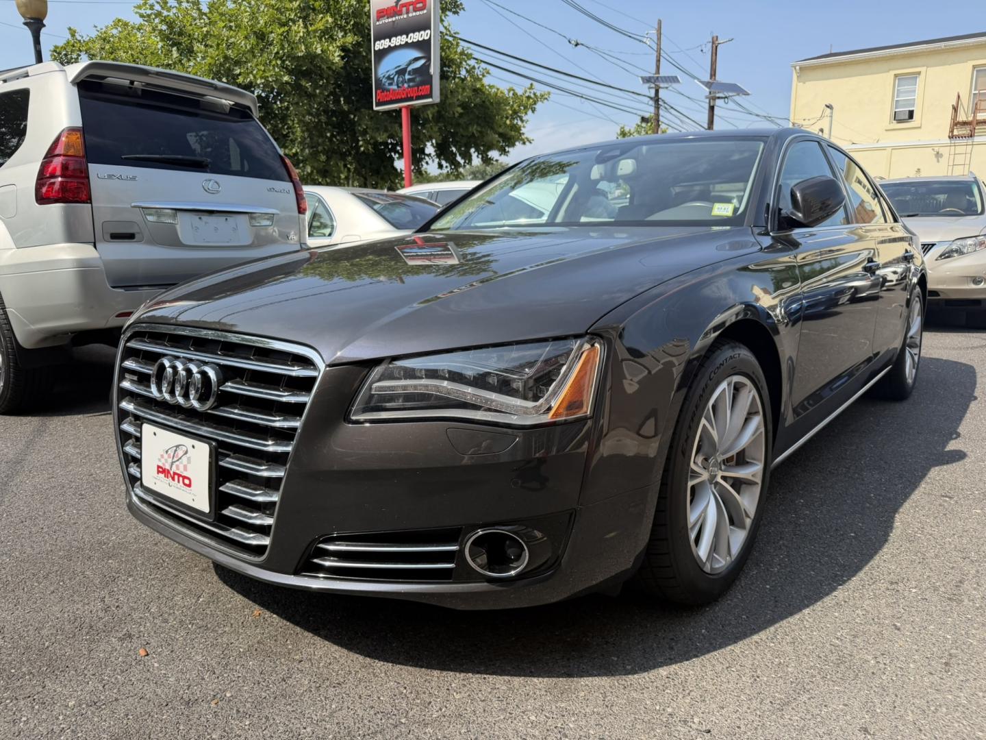 2011 GRAY /Gray Leather Audi A8 4.2 quattro (WAUAVAFD4BN) with an 4.2L V8 DOHC 40V engine, 6-Speed Automatic transmission, located at 1018 Brunswick Ave, Trenton, NJ, 08638, (609) 989-0900, 40.240086, -74.748085 - Well folks, here is a real unicorn! A super clean A-8 L that has been garage kept and maintained throughout its time! Just detailed and in "Like new" condition, a must see and drive to appreciate, financing available, please call Anthony to set up an appt. 609-273-5100- Photo#0