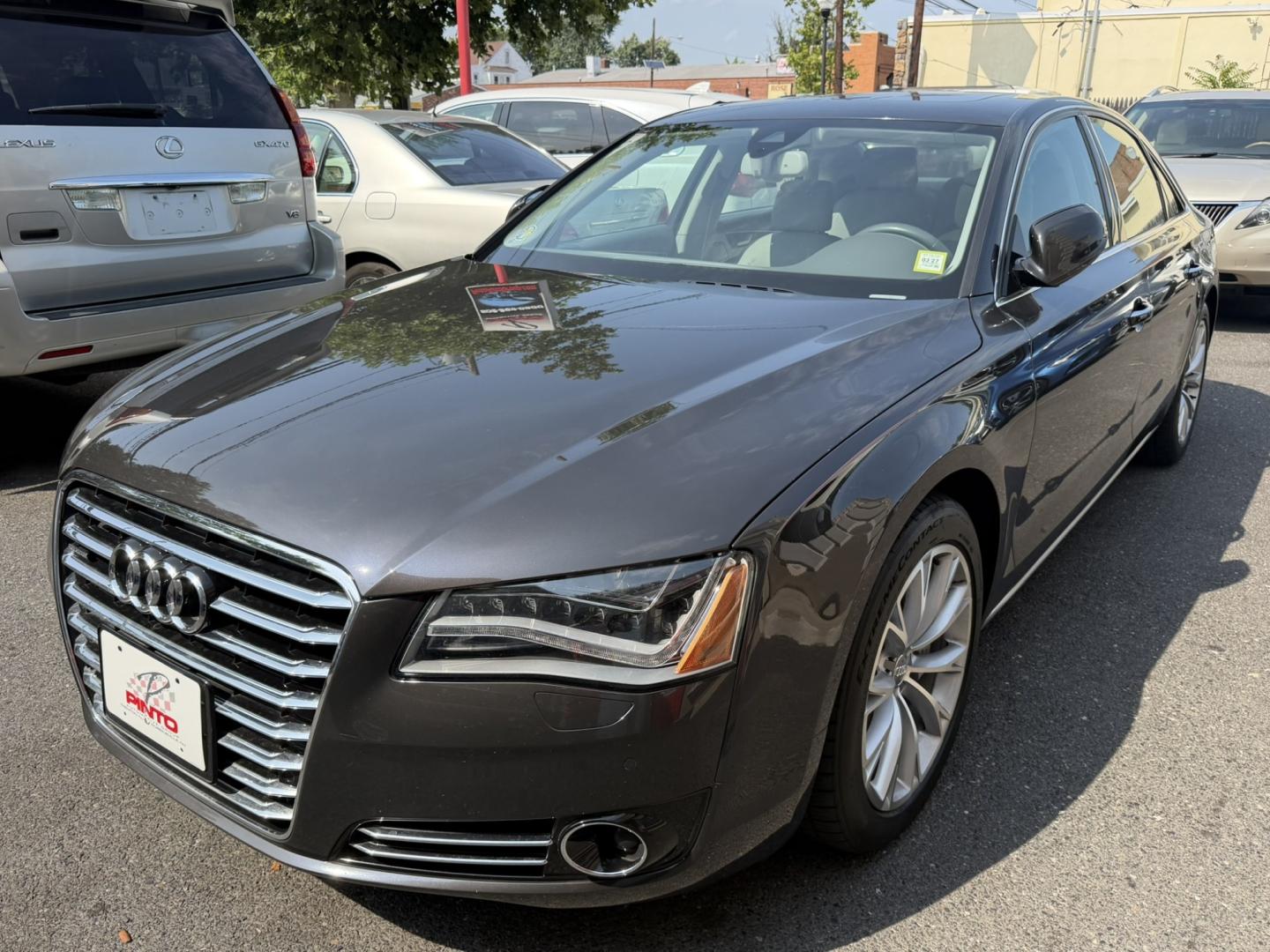 2011 GRAY /Gray Leather Audi A8 4.2 quattro (WAUAVAFD4BN) with an 4.2L V8 DOHC 40V engine, 6-Speed Automatic transmission, located at 1018 Brunswick Ave, Trenton, NJ, 08638, (609) 989-0900, 40.240086, -74.748085 - Well folks, here is a real unicorn! A super clean A-8 L that has been garage kept and maintained throughout its time! Just detailed and in "Like new" condition, a must see and drive to appreciate, financing available, please call Anthony to set up an appt. 609-273-5100- Photo#6