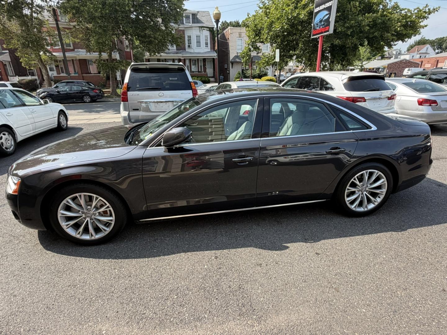 2011 GRAY /Gray Leather Audi A8 4.2 quattro (WAUAVAFD4BN) with an 4.2L V8 DOHC 40V engine, 6-Speed Automatic transmission, located at 1018 Brunswick Ave, Trenton, NJ, 08638, (609) 989-0900, 40.240086, -74.748085 - Well folks, here is a real unicorn! A super clean A-8 L that has been garage kept and maintained throughout its time! Just detailed and in "Like new" condition, a must see and drive to appreciate, financing available, please call Anthony to set up an appt. 609-273-5100- Photo#5