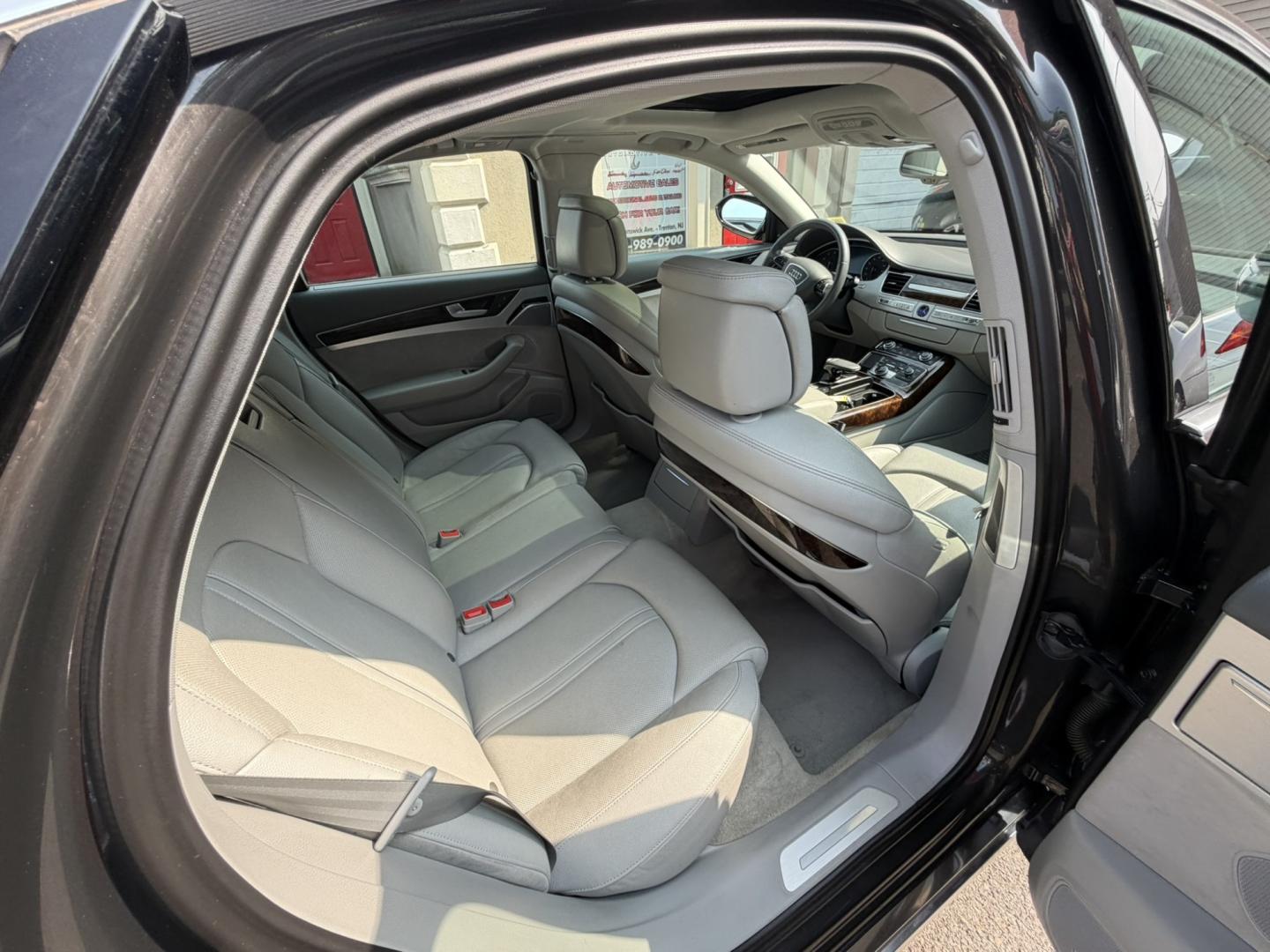 2011 GRAY /Gray Leather Audi A8 4.2 quattro (WAUAVAFD4BN) with an 4.2L V8 DOHC 40V engine, 6-Speed Automatic transmission, located at 1018 Brunswick Ave, Trenton, NJ, 08638, (609) 989-0900, 40.240086, -74.748085 - Well folks, here is a real unicorn! A super clean A-8 L that has been garage kept and maintained throughout its time! Just detailed and in "Like new" condition, a must see and drive to appreciate, financing available, please call Anthony to set up an appt. 609-273-5100- Photo#13