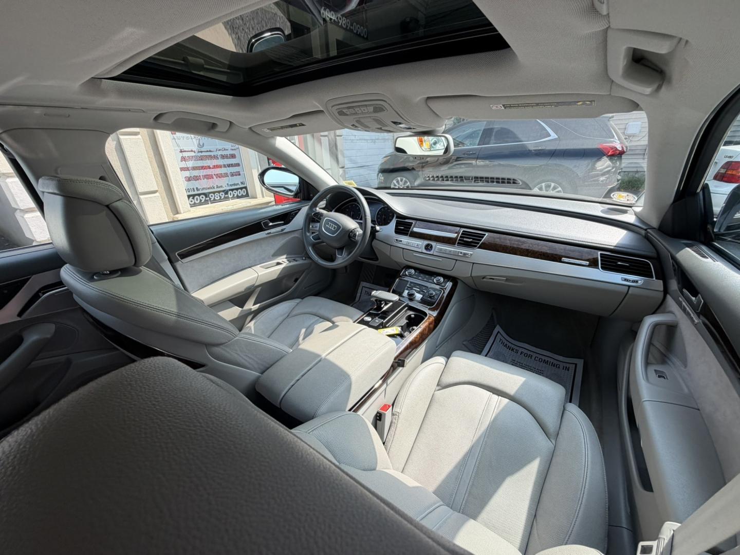 2011 GRAY /Gray Leather Audi A8 4.2 quattro (WAUAVAFD4BN) with an 4.2L V8 DOHC 40V engine, 6-Speed Automatic transmission, located at 1018 Brunswick Ave, Trenton, NJ, 08638, (609) 989-0900, 40.240086, -74.748085 - Well folks, here is a real unicorn! A super clean A-8 L that has been garage kept and maintained throughout its time! Just detailed and in "Like new" condition, a must see and drive to appreciate, financing available, please call Anthony to set up an appt. 609-273-5100- Photo#12