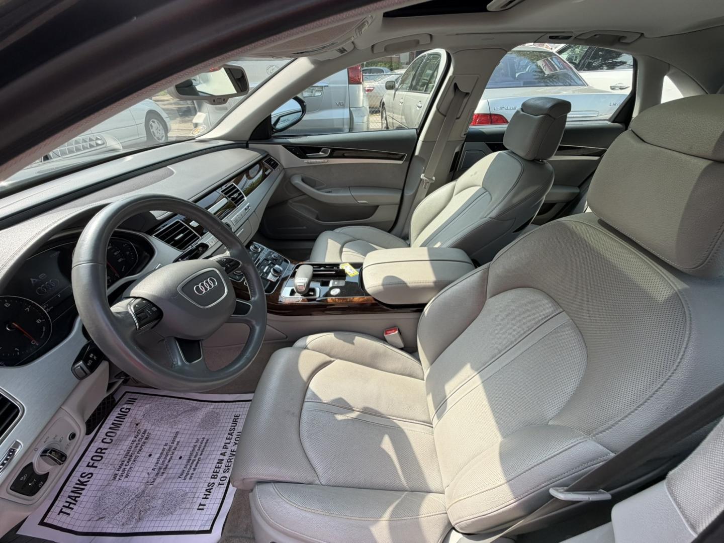 2011 GRAY /Gray Leather Audi A8 4.2 quattro (WAUAVAFD4BN) with an 4.2L V8 DOHC 40V engine, 6-Speed Automatic transmission, located at 1018 Brunswick Ave, Trenton, NJ, 08638, (609) 989-0900, 40.240086, -74.748085 - Well folks, here is a real unicorn! A super clean A-8 L that has been garage kept and maintained throughout its time! Just detailed and in "Like new" condition, a must see and drive to appreciate, financing available, please call Anthony to set up an appt. 609-273-5100- Photo#14