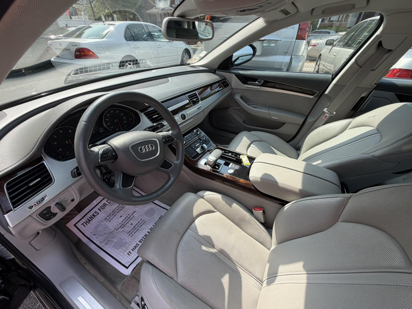 2011 GRAY /Gray Leather Audi A8 4.2 quattro (WAUAVAFD4BN) with an 4.2L V8 DOHC 40V engine, 6-Speed Automatic transmission, located at 1018 Brunswick Ave, Trenton, NJ, 08638, (609) 989-0900, 40.240086, -74.748085 - Well folks, here is a real unicorn! A super clean A-8 L that has been garage kept and maintained throughout its time! Just detailed and in "Like new" condition, a must see and drive to appreciate, financing available, please call Anthony to set up an appt. 609-273-5100- Photo#15