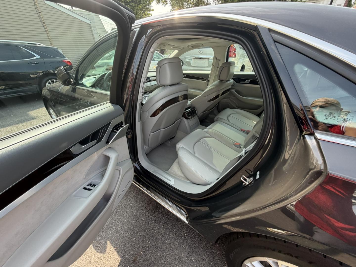2011 GRAY /Gray Leather Audi A8 4.2 quattro (WAUAVAFD4BN) with an 4.2L V8 DOHC 40V engine, 6-Speed Automatic transmission, located at 1018 Brunswick Ave, Trenton, NJ, 08638, (609) 989-0900, 40.240086, -74.748085 - Well folks, here is a real unicorn! A super clean A-8 L that has been garage kept and maintained throughout its time! Just detailed and in "Like new" condition, a must see and drive to appreciate, financing available, please call Anthony to set up an appt. 609-273-5100- Photo#19