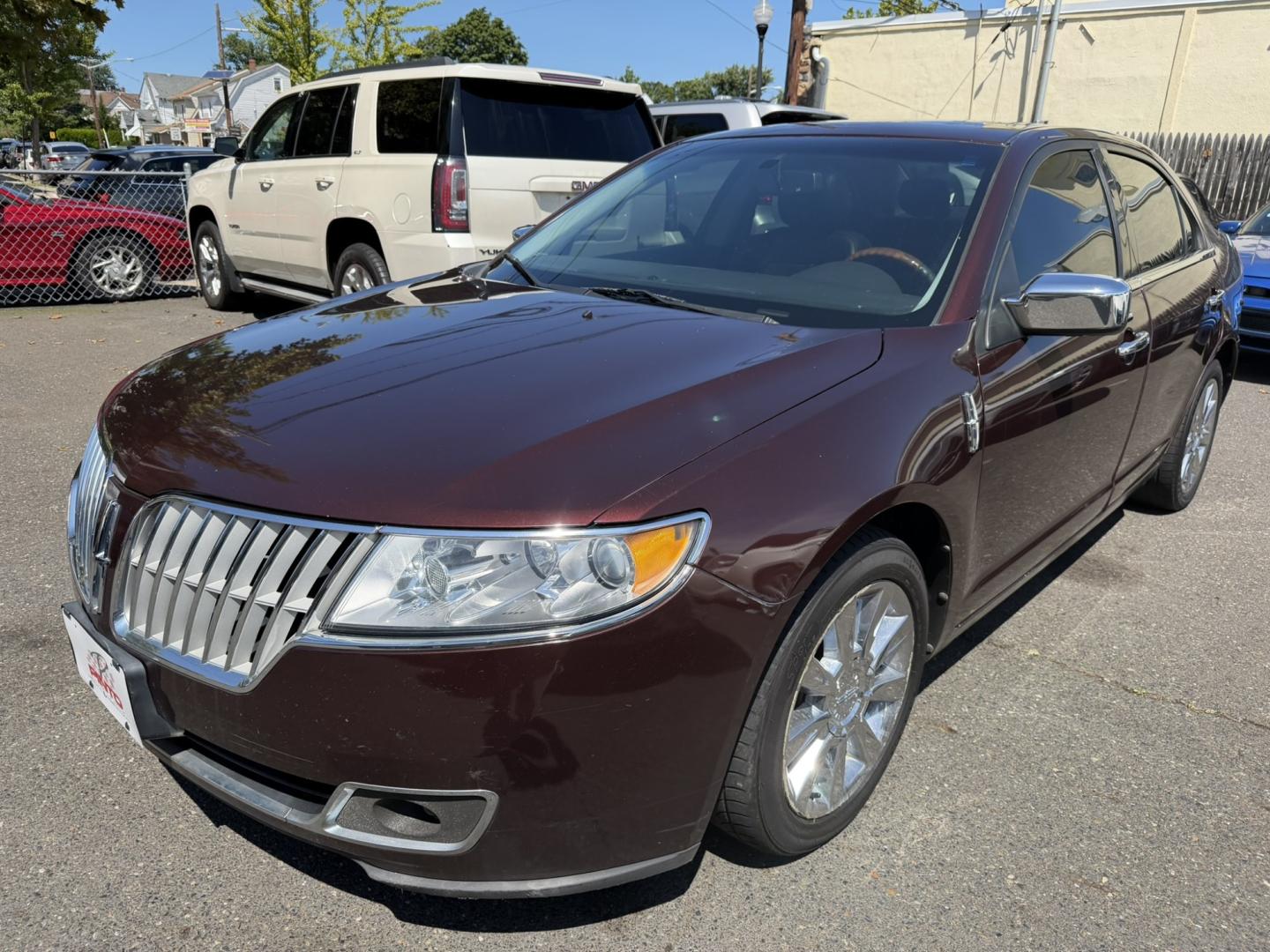 2012 /Black Leather Lincoln MKZ FWD (3LNHL2GC2CR) with an 3.5L V6 DOHC 24V engine, 6A transmission, located at 1018 Brunswick Ave, Trenton, NJ, 08638, (609) 989-0900, 40.240086, -74.748085- Photo#9