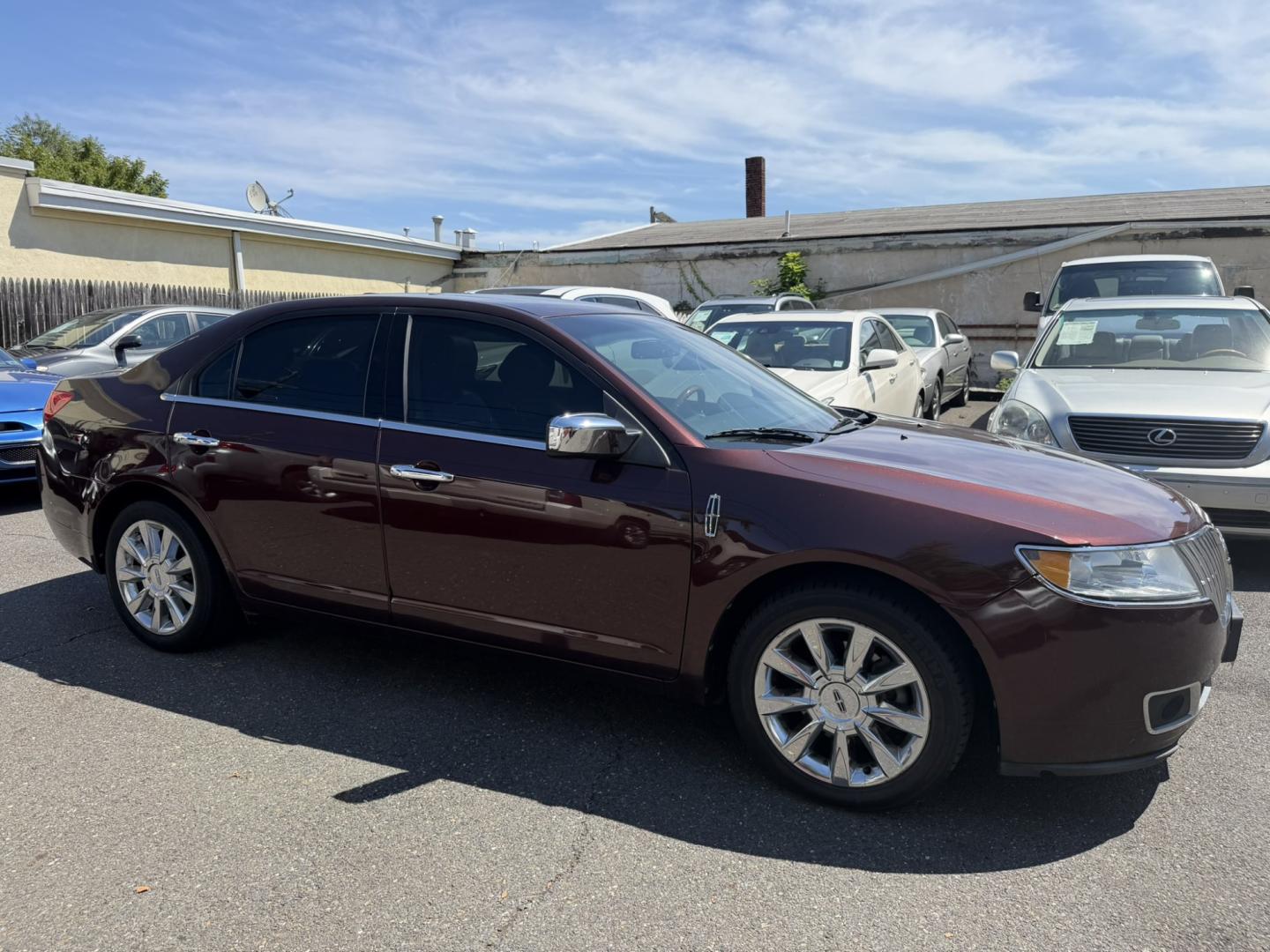 2012 /Black Leather Lincoln MKZ FWD (3LNHL2GC2CR) with an 3.5L V6 DOHC 24V engine, 6A transmission, located at 1018 Brunswick Ave, Trenton, NJ, 08638, (609) 989-0900, 40.240086, -74.748085- Photo#2
