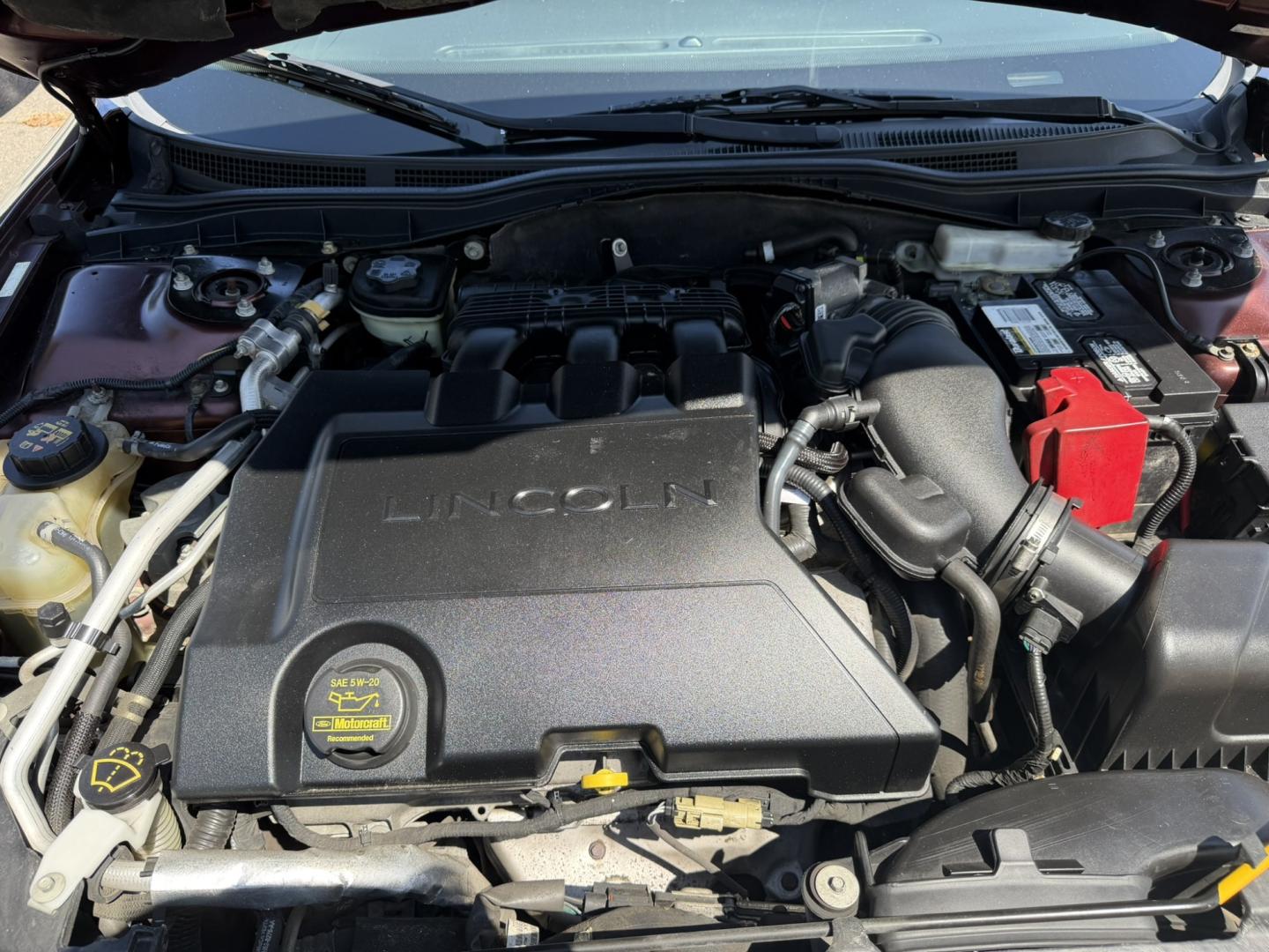 2012 /Black Leather Lincoln MKZ FWD (3LNHL2GC2CR) with an 3.5L V6 DOHC 24V engine, 6A transmission, located at 1018 Brunswick Ave, Trenton, NJ, 08638, (609) 989-0900, 40.240086, -74.748085- Photo#14