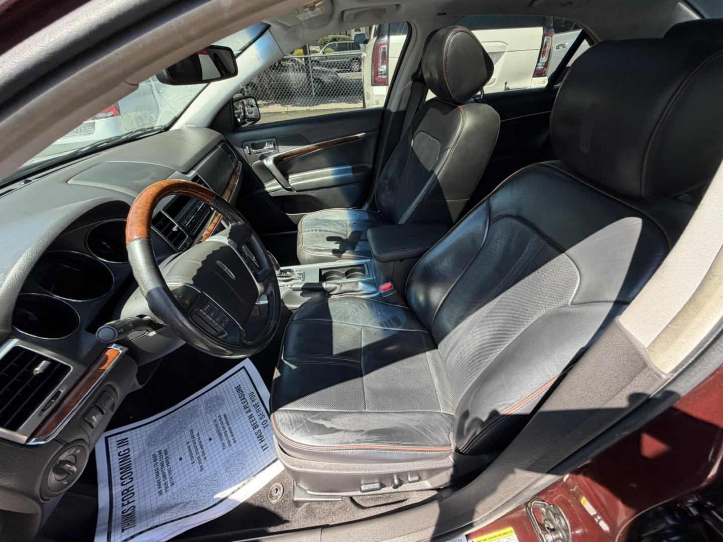 2012 /Black Leather Lincoln MKZ FWD (3LNHL2GC2CR) with an 3.5L V6 DOHC 24V engine, 6A transmission, located at 1018 Brunswick Ave, Trenton, NJ, 08638, (609) 989-0900, 40.240086, -74.748085- Photo#34