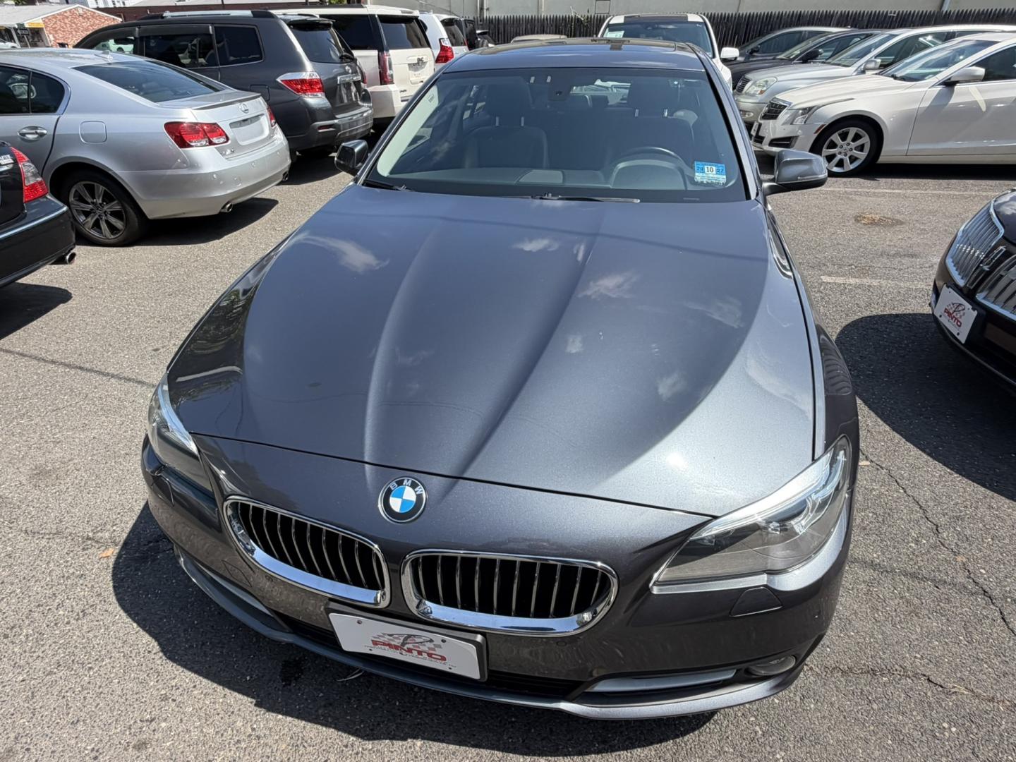 2016 GRAY /Black Leather BMW 5-Series 528i xDrive (WBA5A7C53GG) with an 3.0L L6 DOHC 24V engine, 8A transmission, located at 1018 Brunswick Ave, Trenton, NJ, 08638, (609) 989-0900, 40.240086, -74.748085- Photo#9