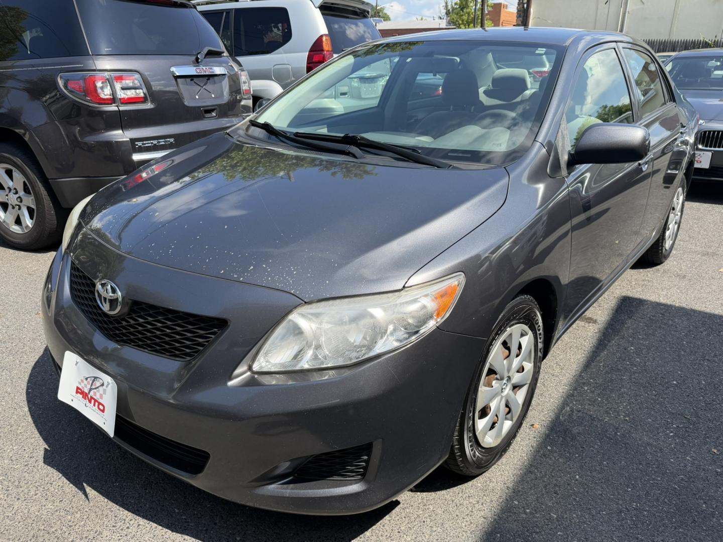 2010 GRAY /Gray Toyota Corolla Base 4-Speed AT (JTDBU4EE5AJ) with an 1.8L L4 DOHC 16V engine, 4A transmission, located at 1018 Brunswick Ave, Trenton, NJ, 08638, (609) 989-0900, 40.240086, -74.748085- Photo#2