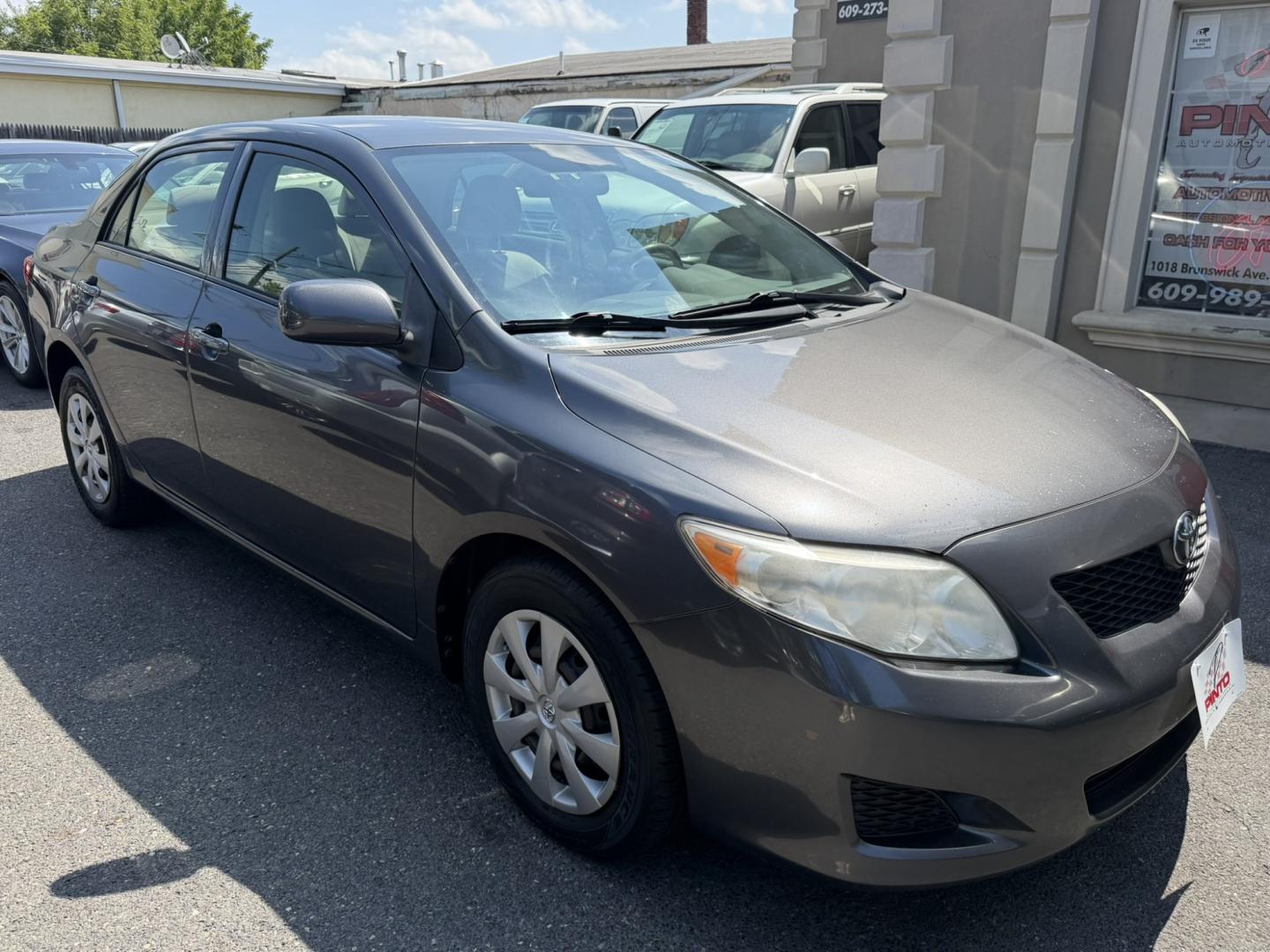 2010 GRAY /Gray Toyota Corolla Base 4-Speed AT (JTDBU4EE5AJ) with an 1.8L L4 DOHC 16V engine, 4A transmission, located at 1018 Brunswick Ave, Trenton, NJ, 08638, (609) 989-0900, 40.240086, -74.748085- Photo#3