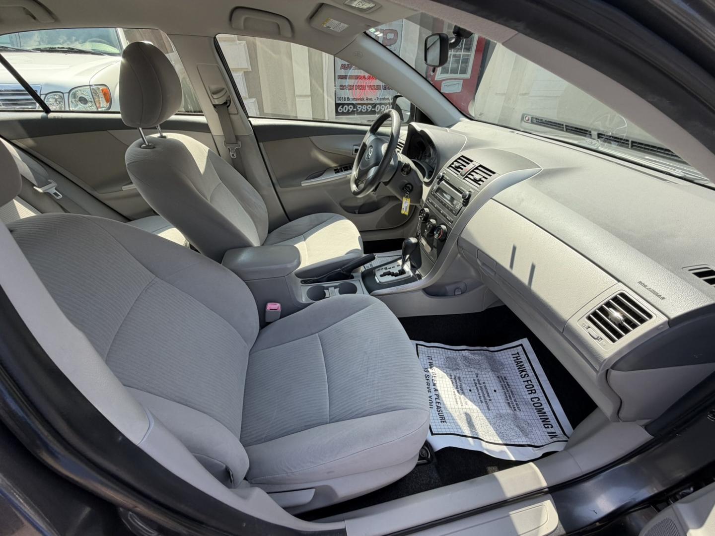 2010 GRAY /Gray Toyota Corolla Base 4-Speed AT (JTDBU4EE5AJ) with an 1.8L L4 DOHC 16V engine, 4A transmission, located at 1018 Brunswick Ave, Trenton, NJ, 08638, (609) 989-0900, 40.240086, -74.748085- Photo#7