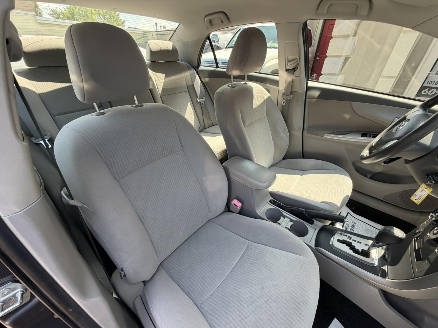 2010 GRAY /Gray Toyota Corolla Base 4-Speed AT (JTDBU4EE5AJ) with an 1.8L L4 DOHC 16V engine, 4A transmission, located at 1018 Brunswick Ave, Trenton, NJ, 08638, (609) 989-0900, 40.240086, -74.748085- Photo#9