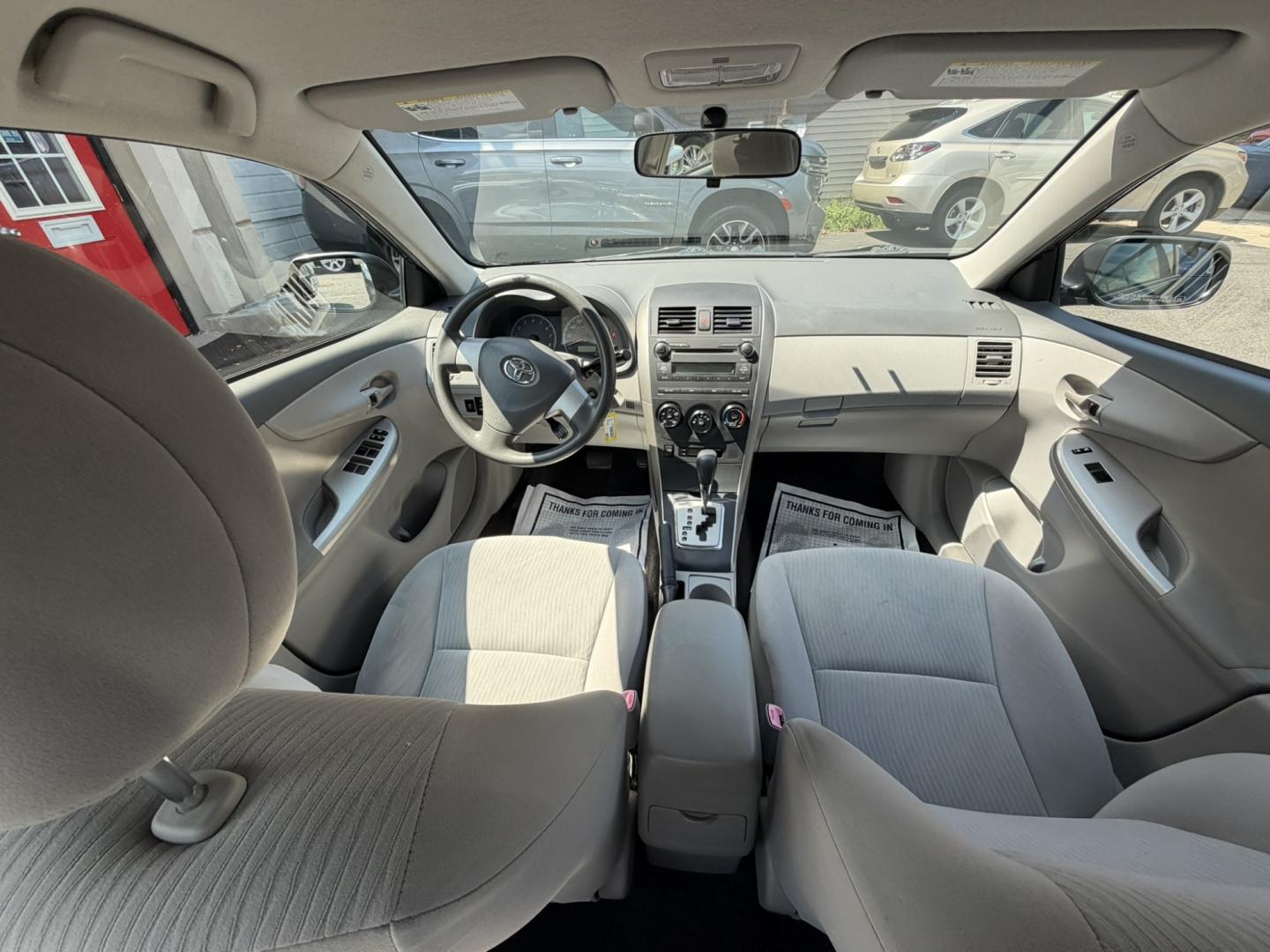 2010 GRAY /Gray Toyota Corolla Base 4-Speed AT (JTDBU4EE5AJ) with an 1.8L L4 DOHC 16V engine, 4A transmission, located at 1018 Brunswick Ave, Trenton, NJ, 08638, (609) 989-0900, 40.240086, -74.748085- Photo#12