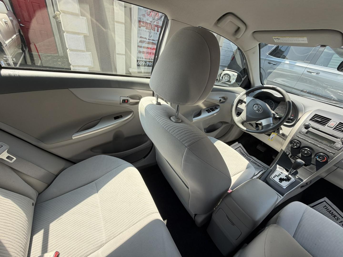 2010 GRAY /Gray Toyota Corolla Base 4-Speed AT (JTDBU4EE5AJ) with an 1.8L L4 DOHC 16V engine, 4A transmission, located at 1018 Brunswick Ave, Trenton, NJ, 08638, (609) 989-0900, 40.240086, -74.748085- Photo#13