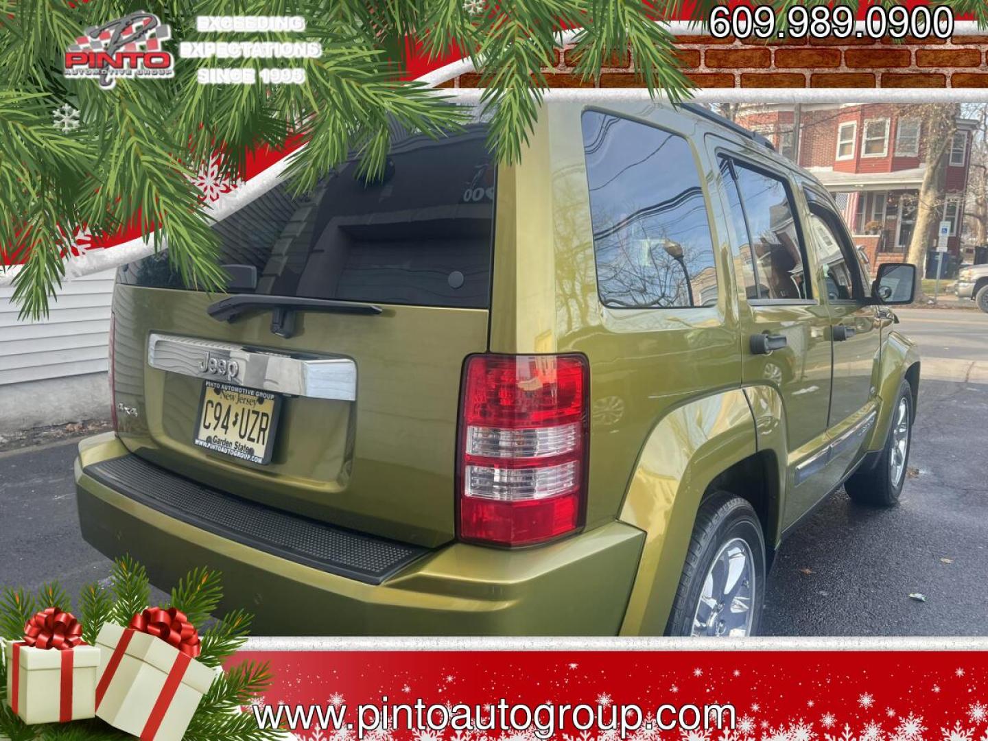 2012 GREEN /BLACK LEATHER Jeep Liberty (1C4PJMAK4CW) with an 3.7L V6 SOHC 12V engine, 4-Speed Automatic transmission, located at 1018 Brunswick Ave, Trenton, NJ, 08638, (609) 989-0900, 40.240086, -74.748085 - 2012 JEEP LIBERTY 4WD IN EXCELLENT CONDITION UNIQUE CRIMSON GREEN METALLIC COLOR! LEATHER INTERIOR, HEATED SEATS, POWER WINDOWS AND LOCKS, BLACK LEATHER! THIS JEEP HAS BEEN IN OUR FAMILY FOR YEARS AND HAS BEEN SERVICED UP REGULARLY! PLEASE CALL ANTHONY FOR AN APPT. TO SEE AND DRIVE- - Photo#4